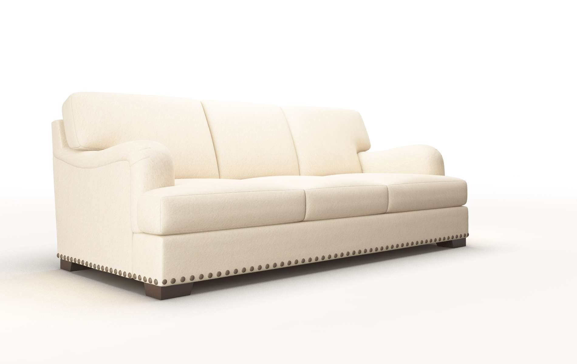 Brighton Bella Buckwheat Sofa espresso legs 2