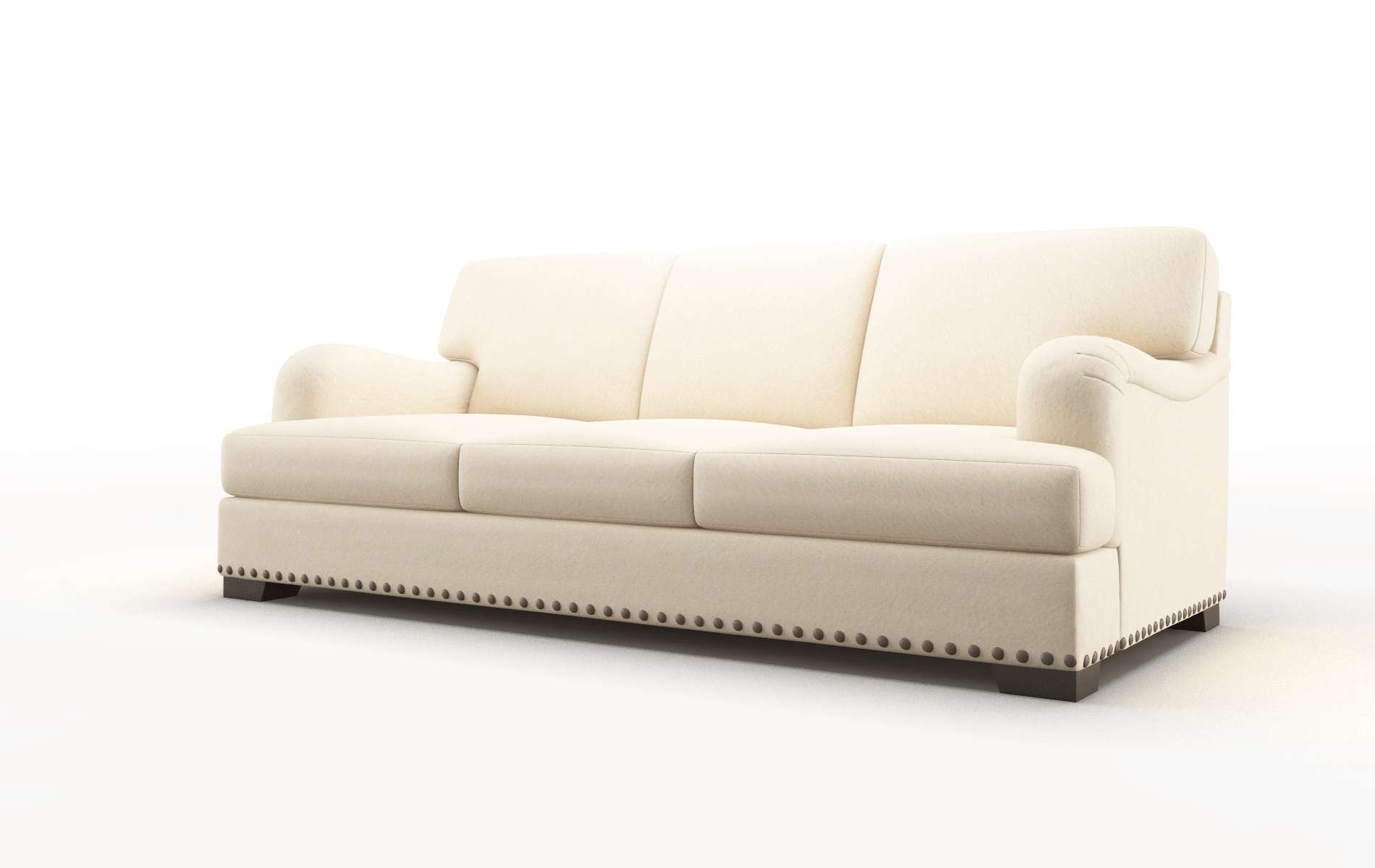 Brighton Bella Buckwheat Sofa espresso legs 4