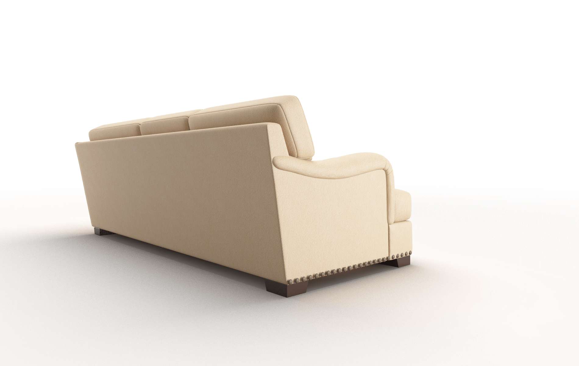 Brighton Bella Coffee Sectional espresso legs 3