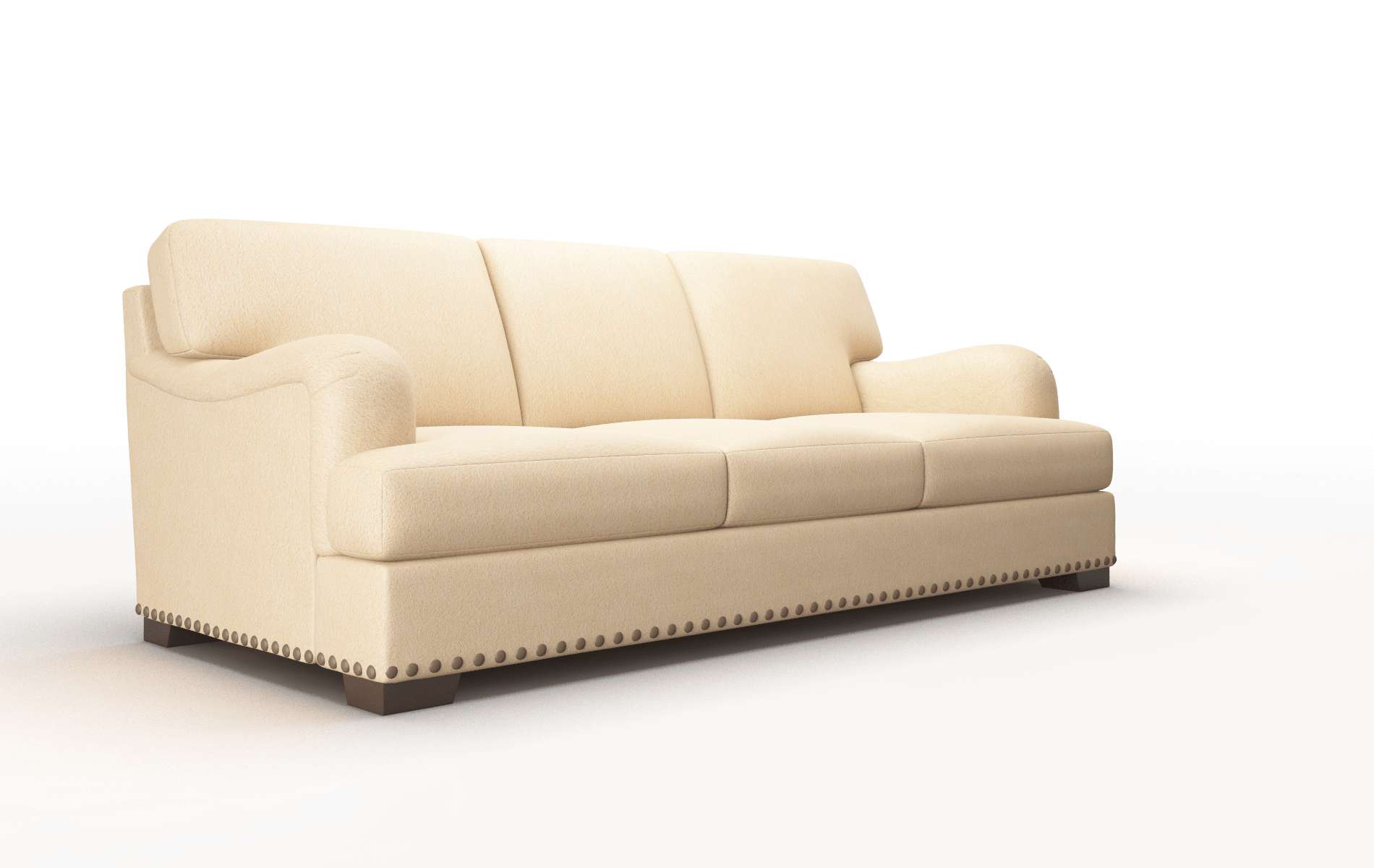 Brighton Bella Coffee Sofa espresso legs 2
