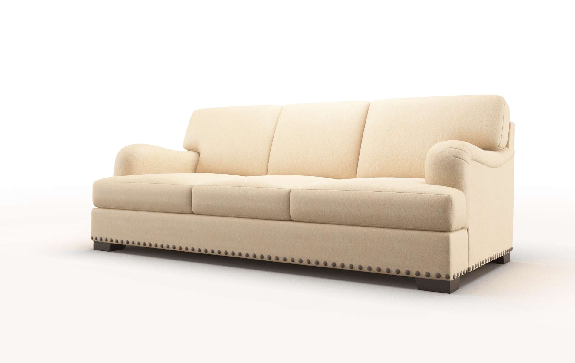 Brighton Bella Coffee Sofa espresso legs 4