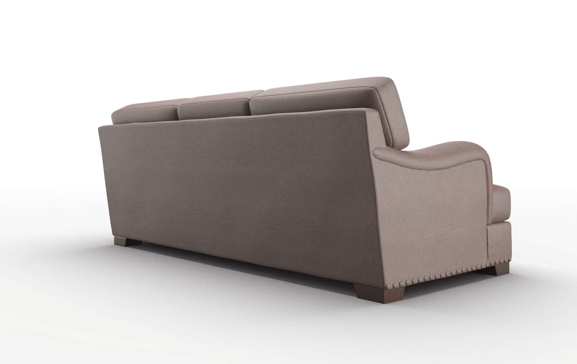 Brighton Bella Espresso Sofa espresso legs 5