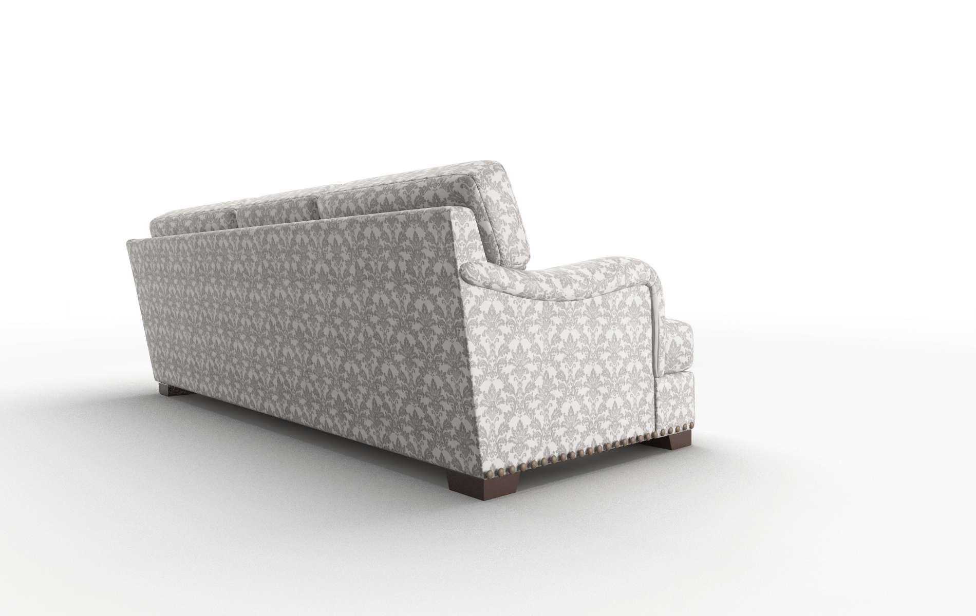 Brighton Bergamo Dove Sectional espresso legs 3