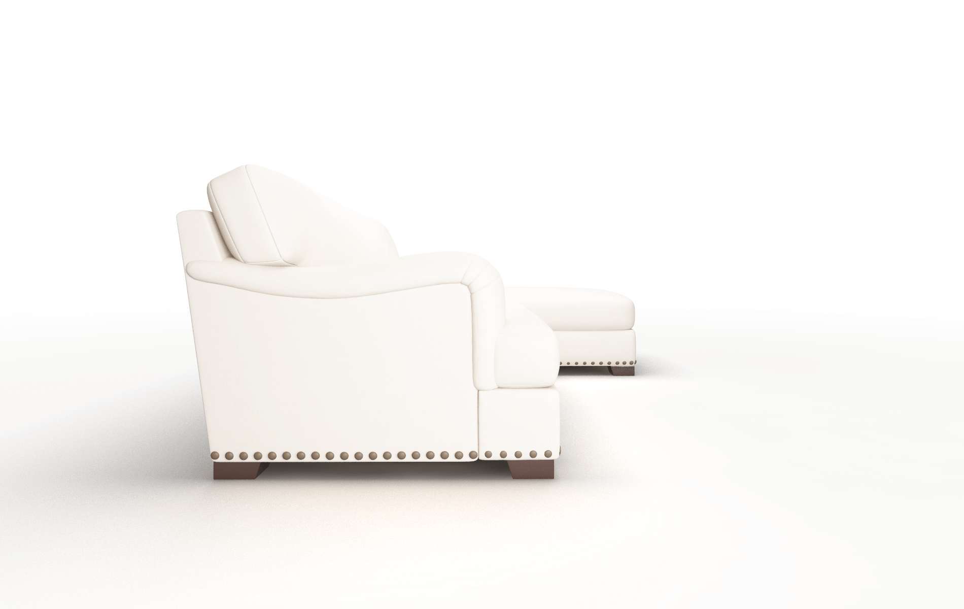 Brighton Blanche Milky Panel espresso legs 3