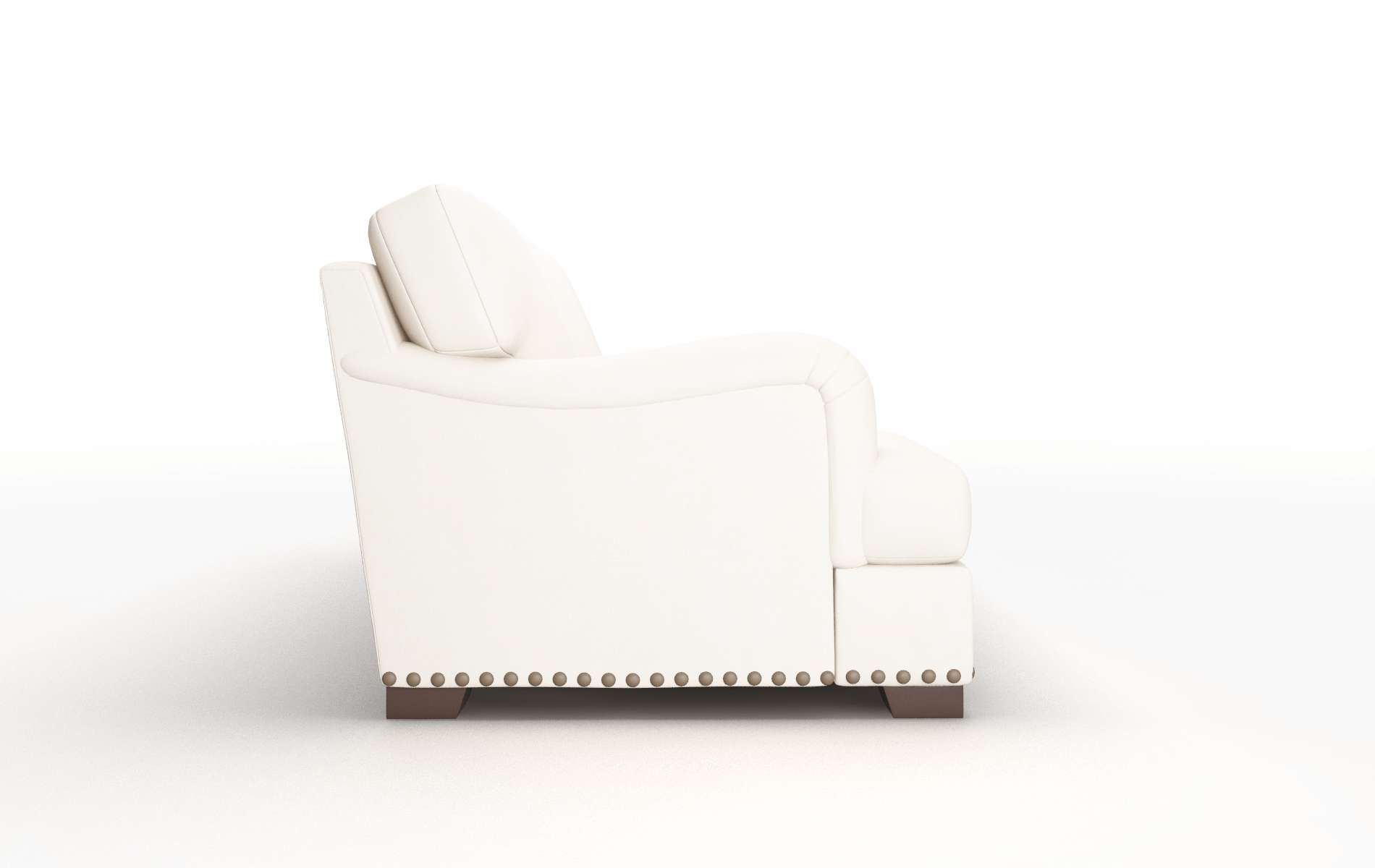 Brighton Blanche Milky Sofa espresso legs 3