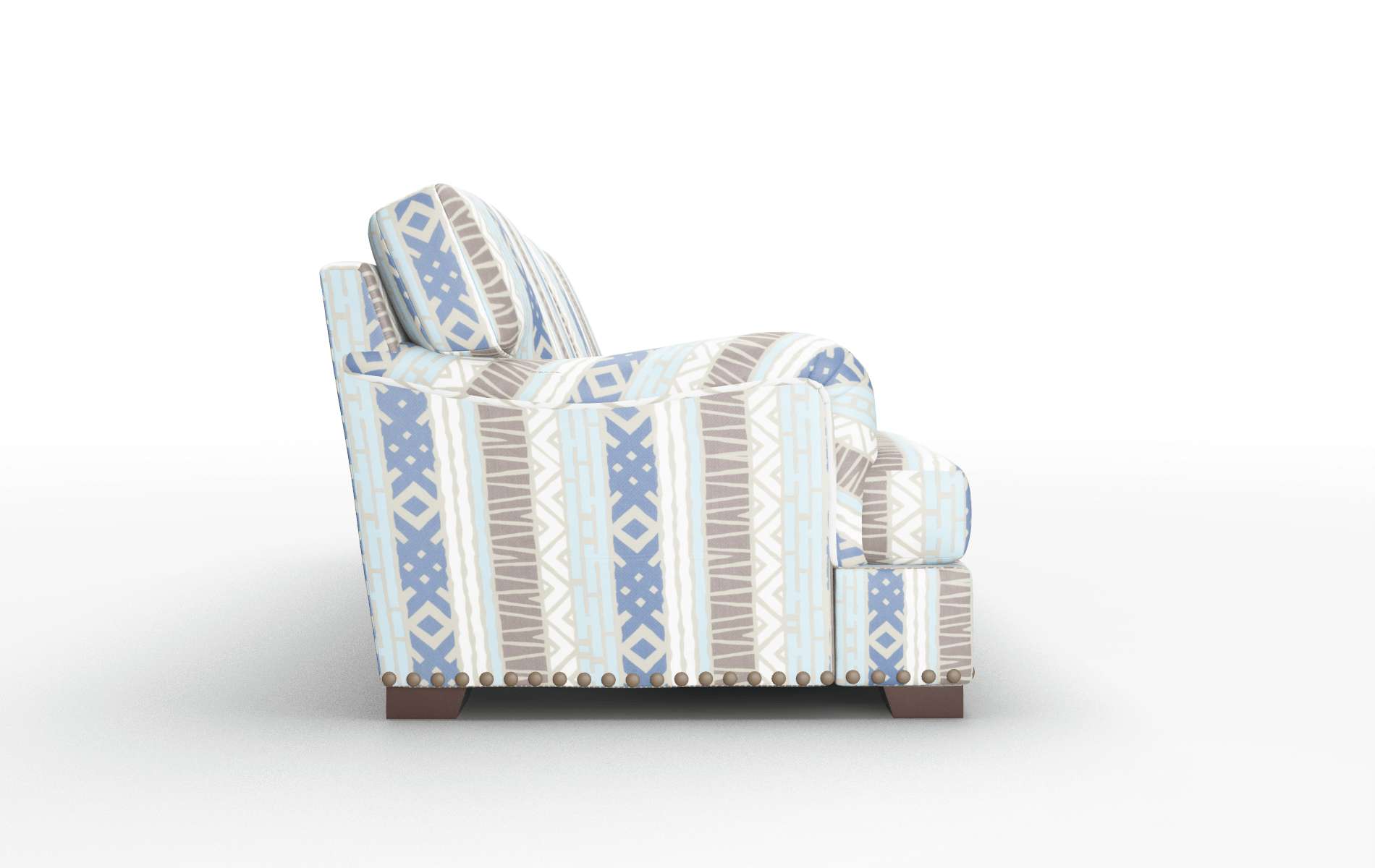 Brighton Bodhi Indigo Sofa espresso legs 3