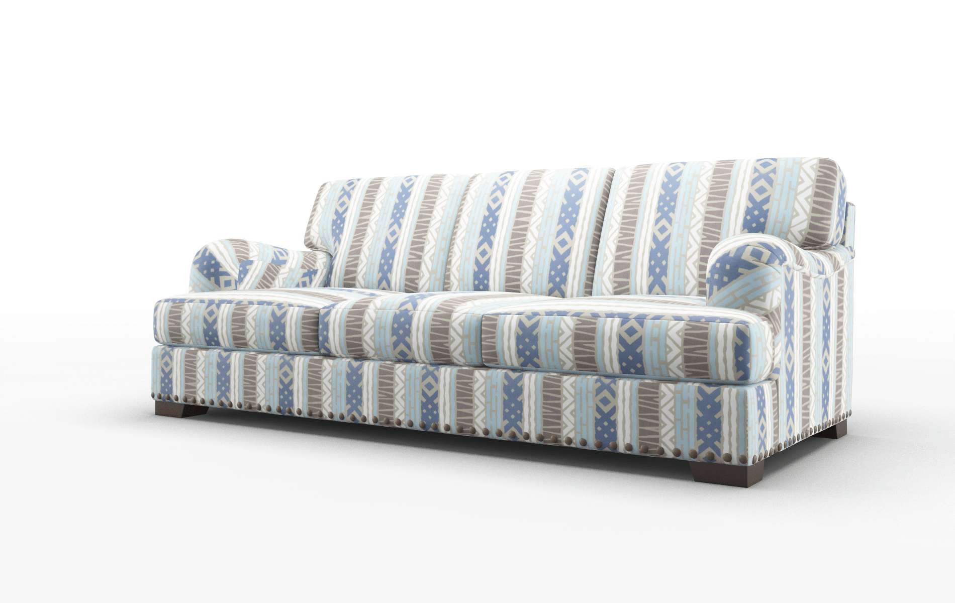 Brighton Bodhi Indigo Sofa espresso legs 4