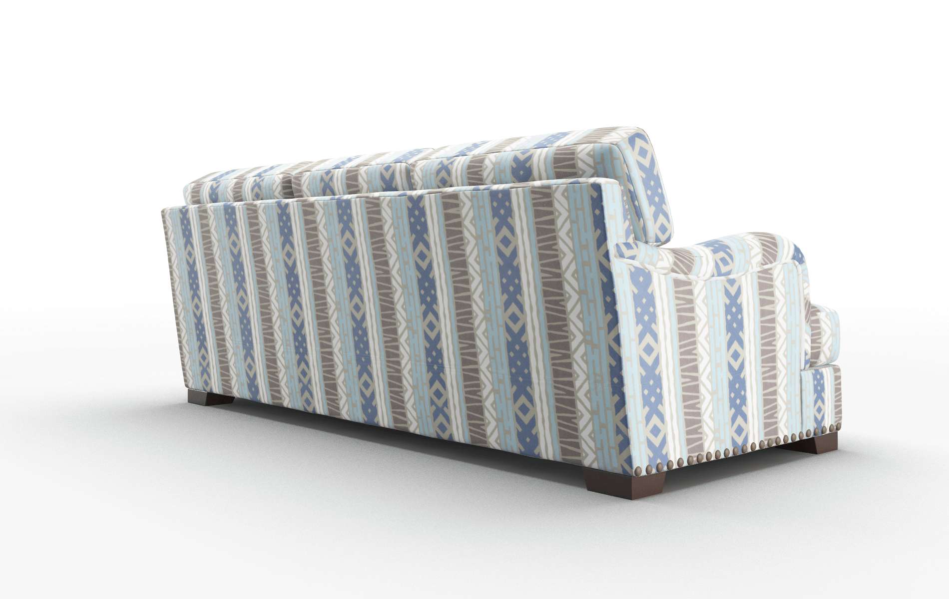 Brighton Bodhi Indigo Sofa espresso legs 5