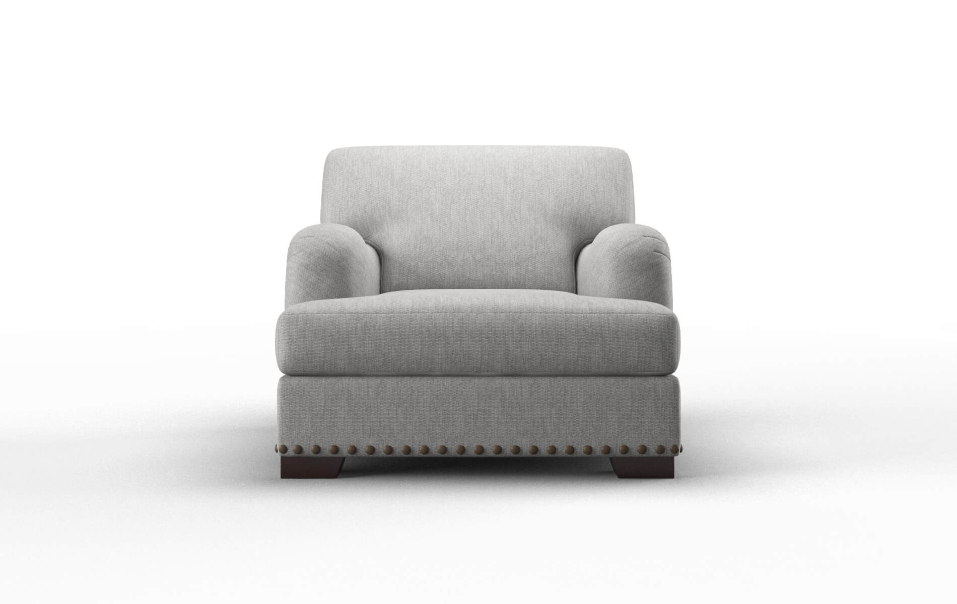 Brighton Bungalow Graphite Chair espresso legs 1