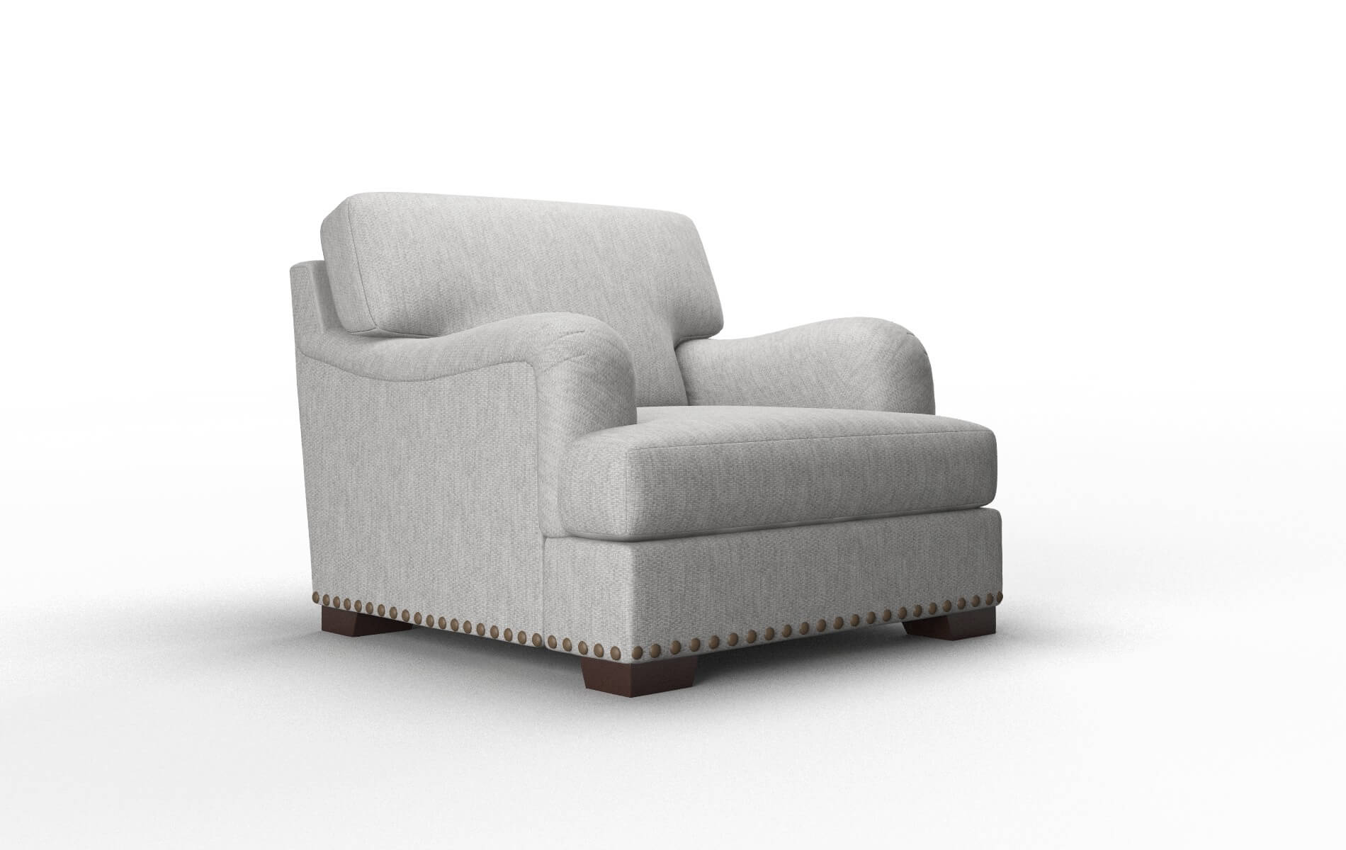 Brighton Bungalow Graphite Chair espresso legs 2