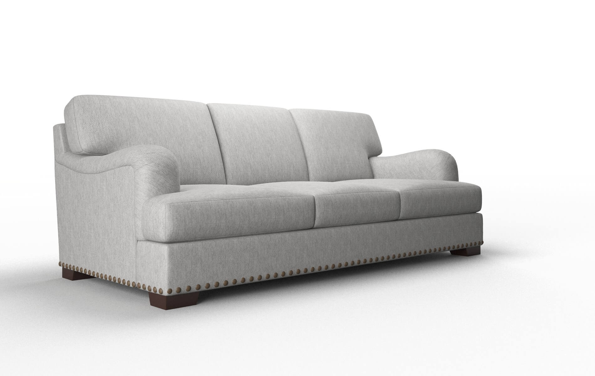 Brighton Bungalow Graphite Sofa espresso legs 2