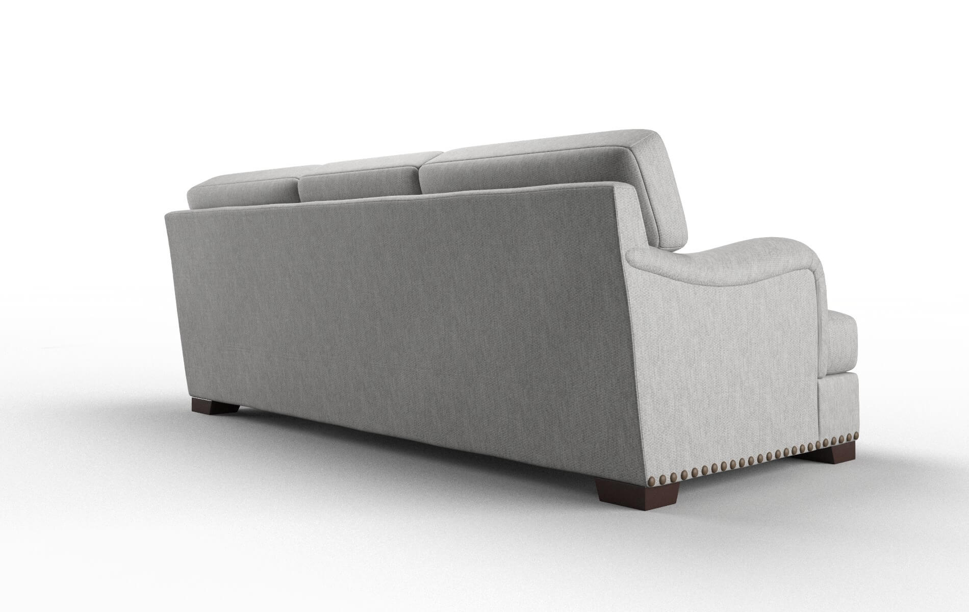 Brighton Bungalow Graphite Sofa espresso legs 5