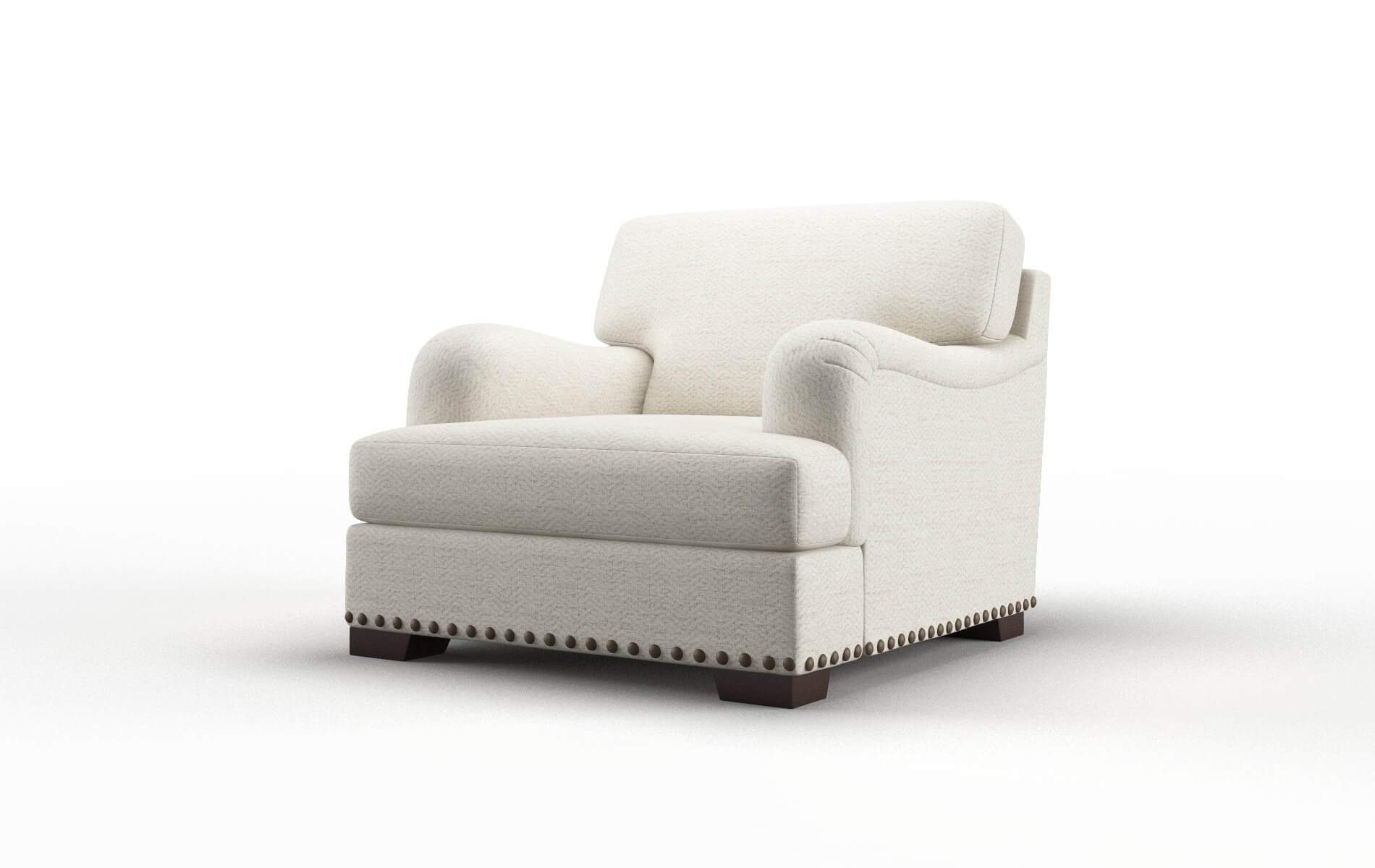 Brighton Catalina Linen Chair espresso legs 4