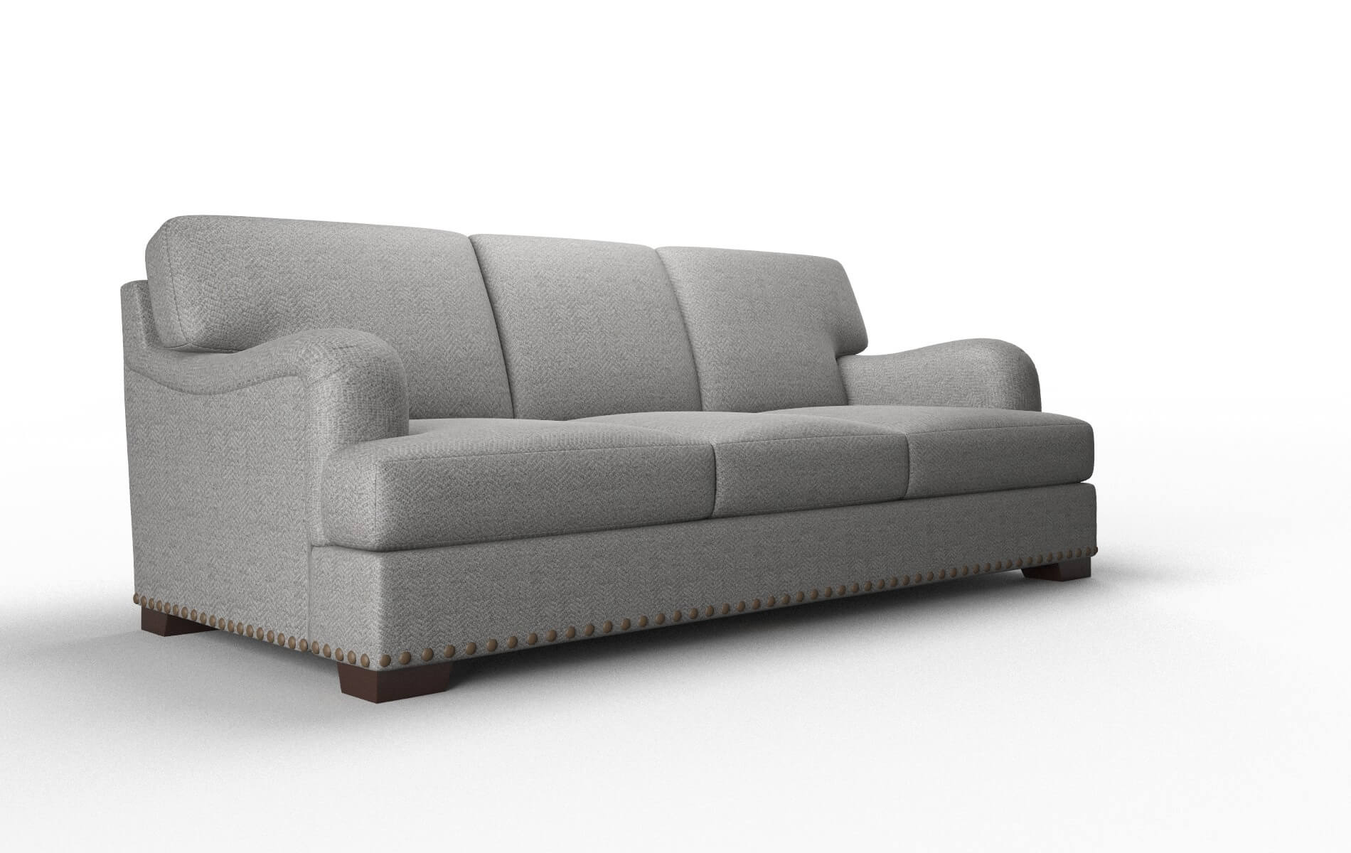 Brighton Catalina Steel Sofa espresso legs 2