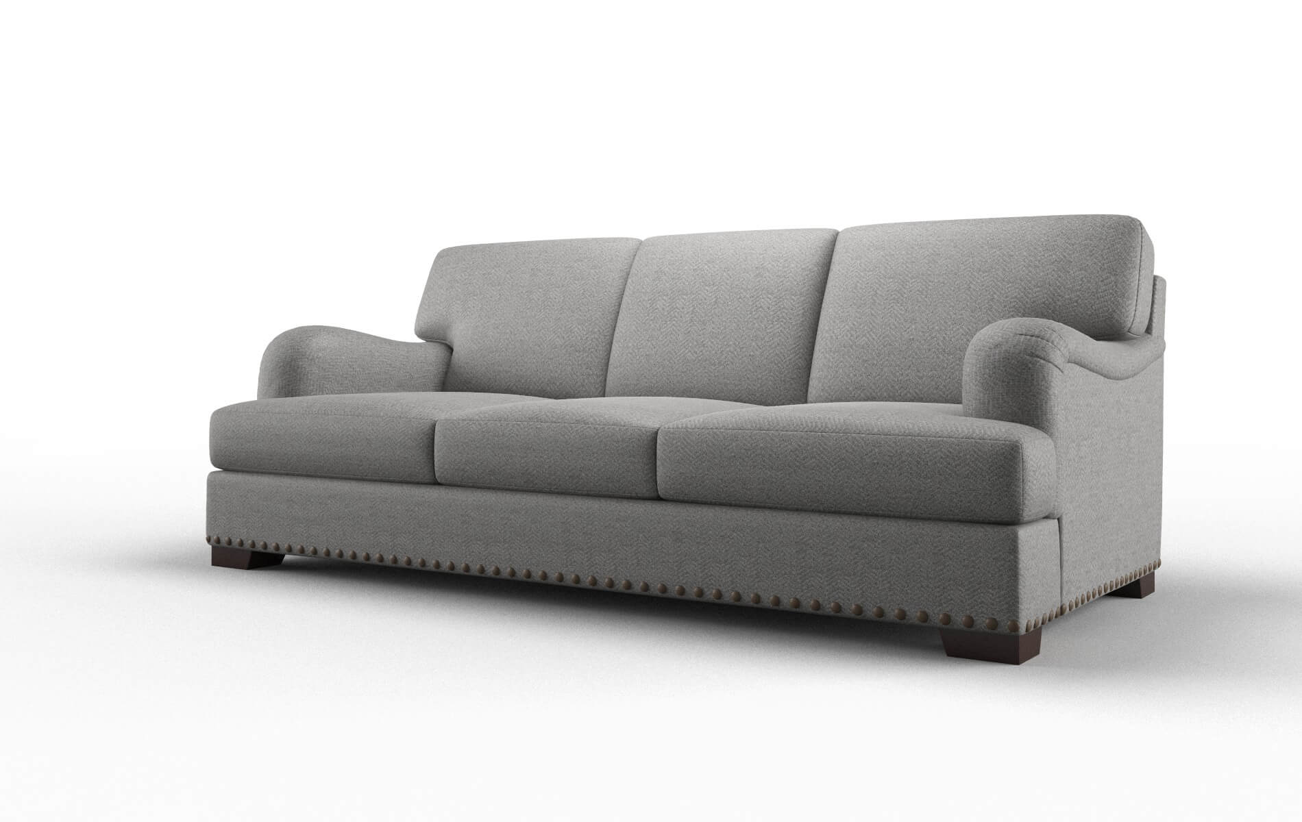 Brighton Catalina Steel Sofa espresso legs 4