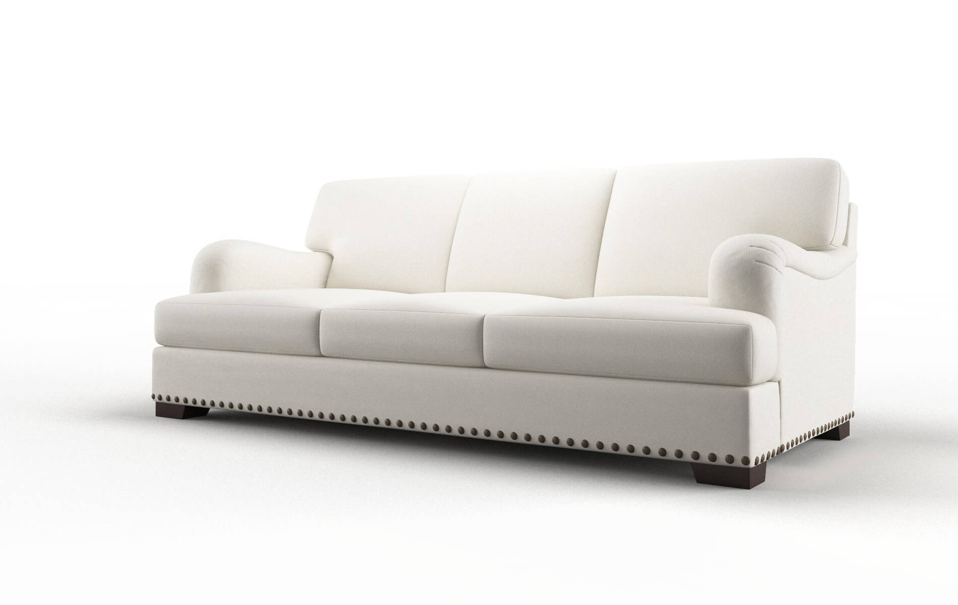 Brighton Chance Bone Sofa espresso legs 4