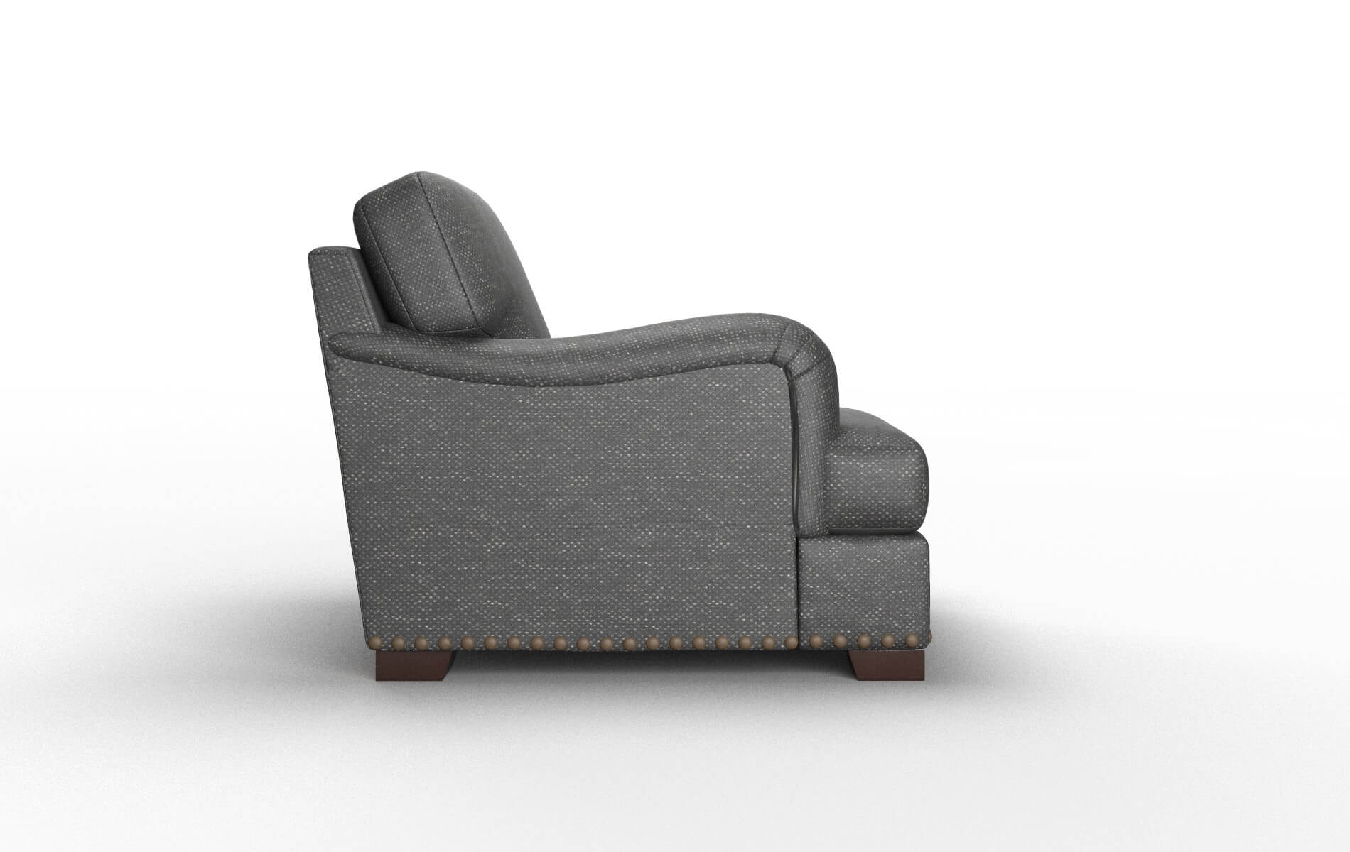 Brighton Chance Denim Chair espresso legs 3
