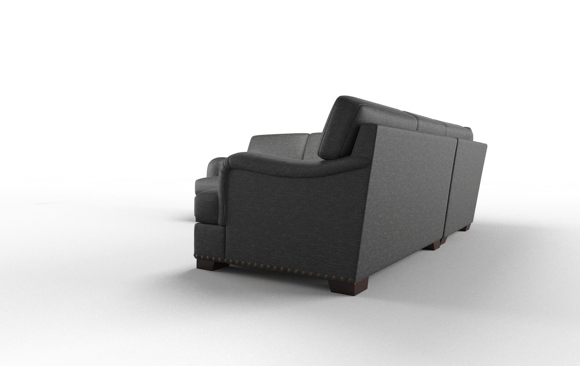 Brighton Chance Denim Sectional espresso legs 4