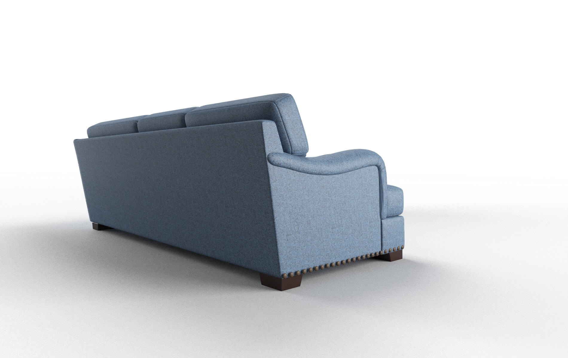Brighton Clyde Deep_ocean Sectional espresso legs 3