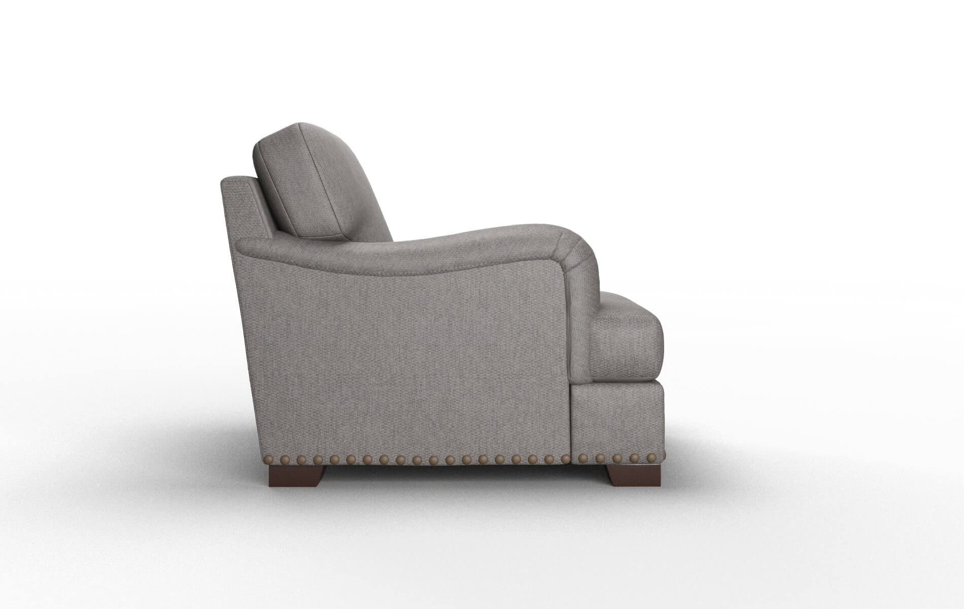 Brighton Cosmo Charcoal Chair espresso legs 3