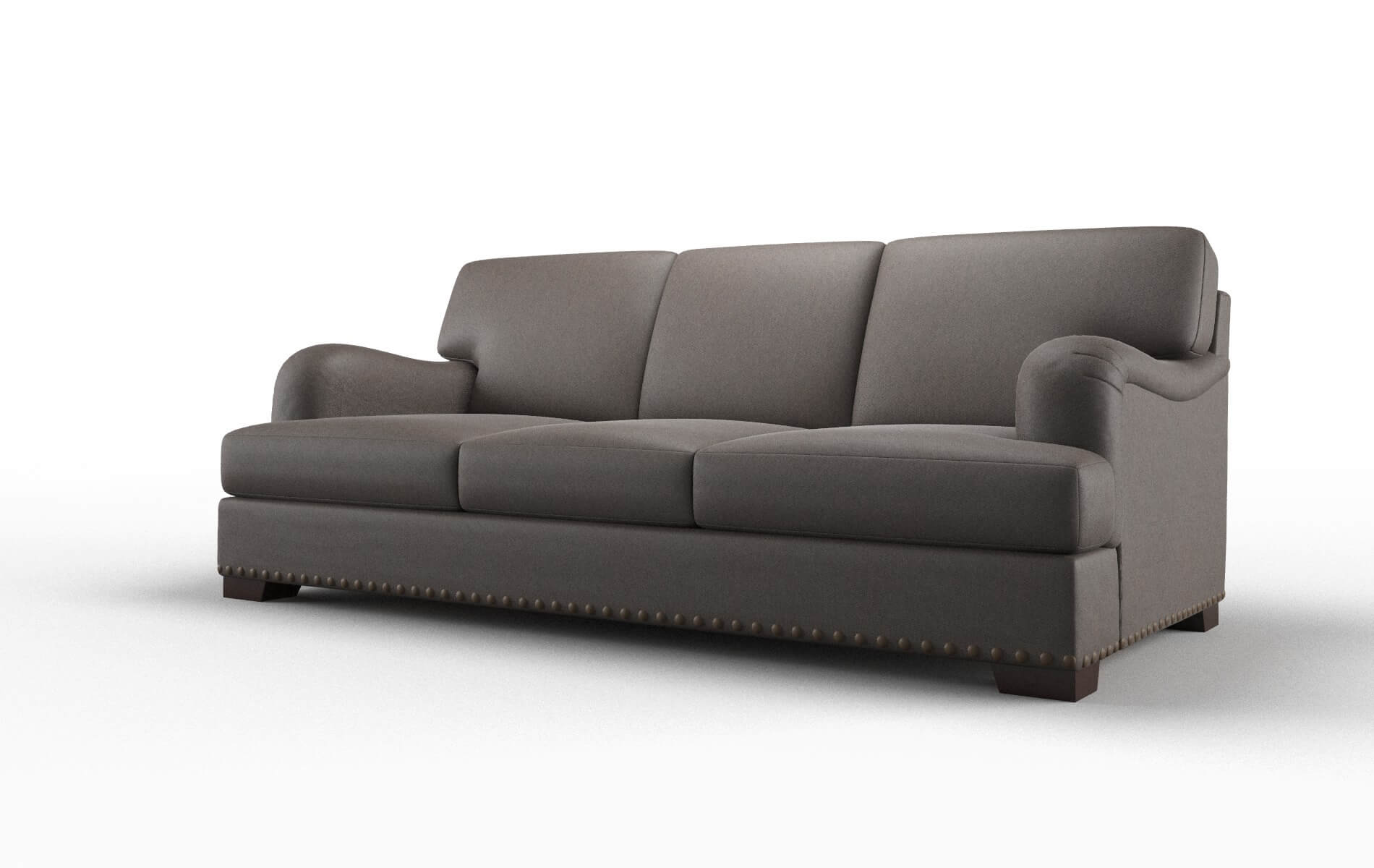 Brighton Cosmo Chocolate Sofa espresso legs 4