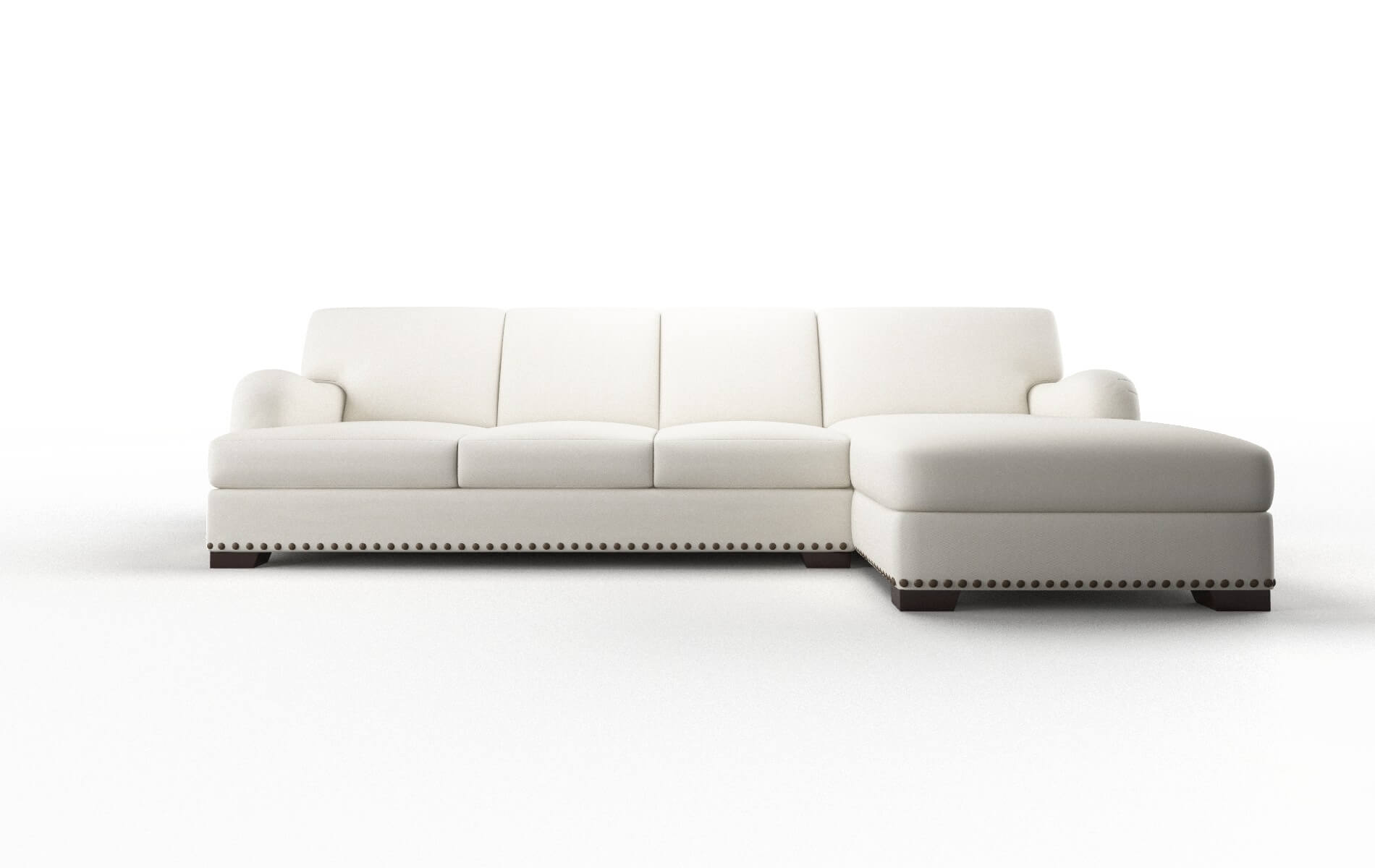 Brighton Cosmo ivory Panel Espresso Legs  1