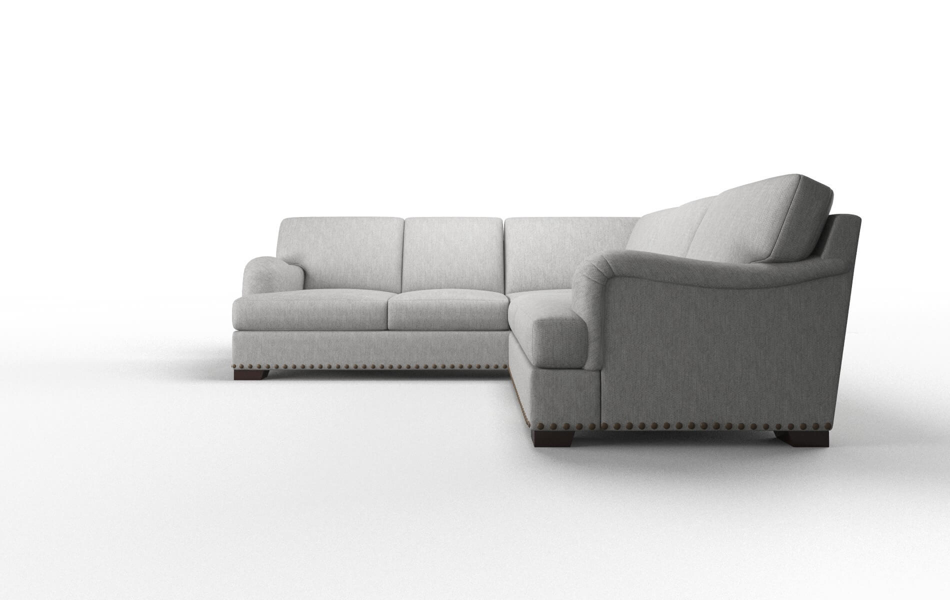 Brighton Cosmo Steel Sectional espresso legs 5