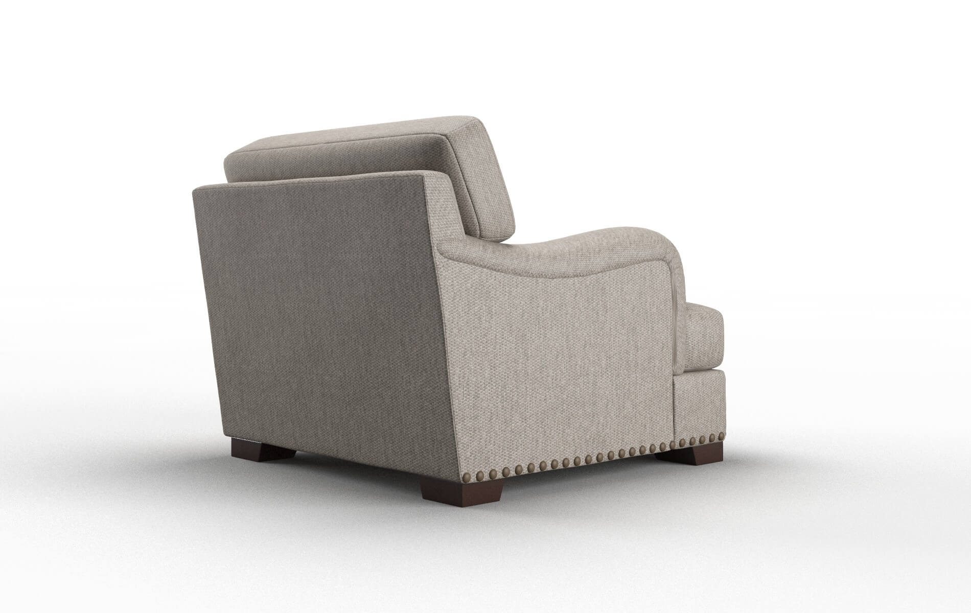 Brighton Cosmo Taupe Chair espresso legs 5