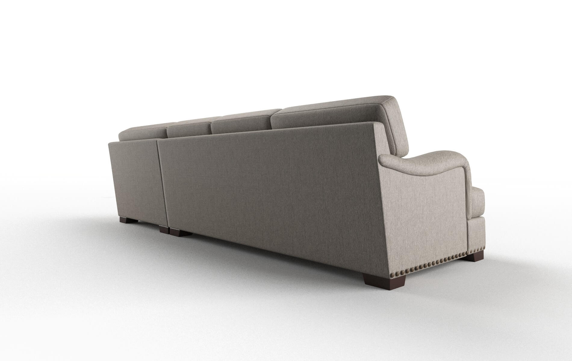 Brighton Cosmo Taupe Panel espresso legs 5