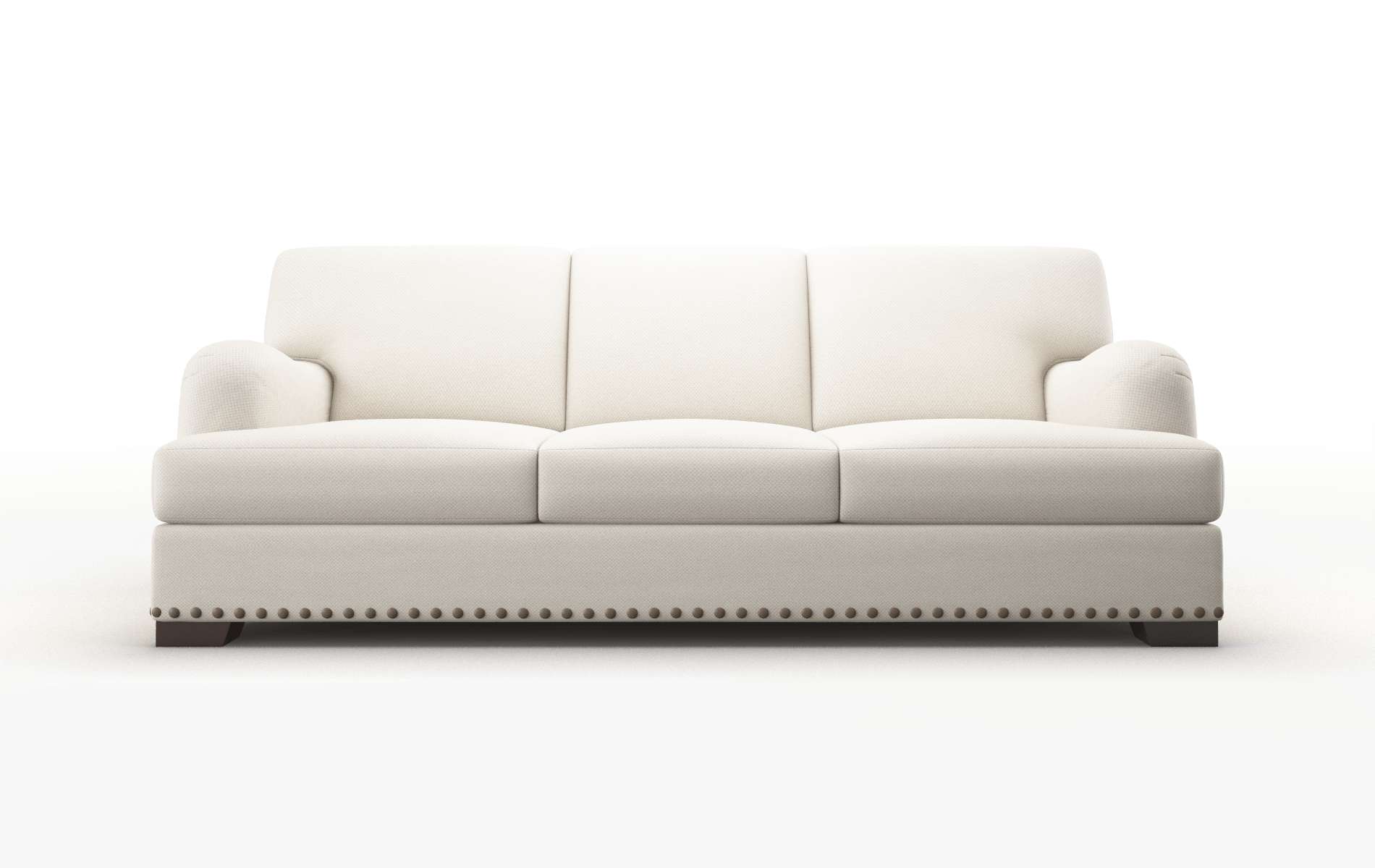 Brighton Dawson Sand Sofa espresso legs 1