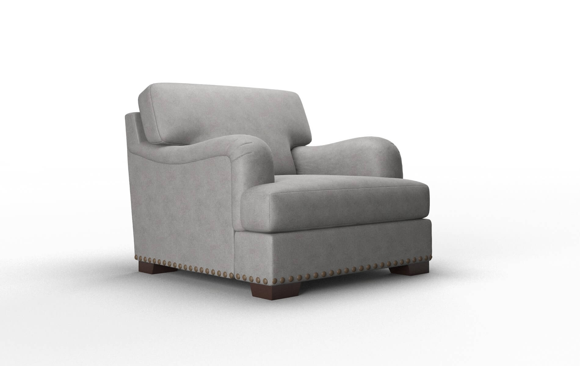 Brighton Dream_d Charcoal Chair espresso legs 2