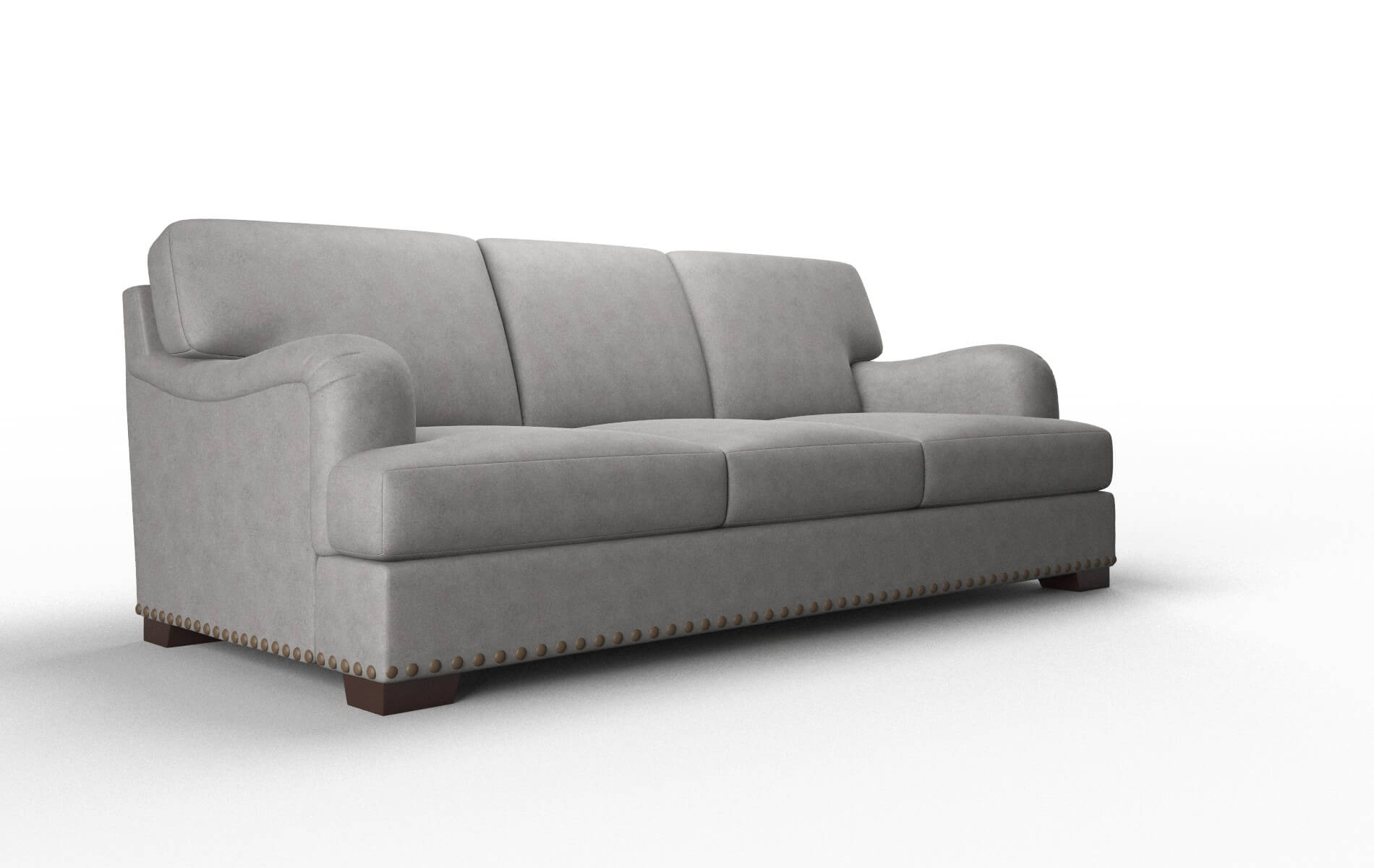 Brighton Dream_d Charcoal Sofa espresso legs 2