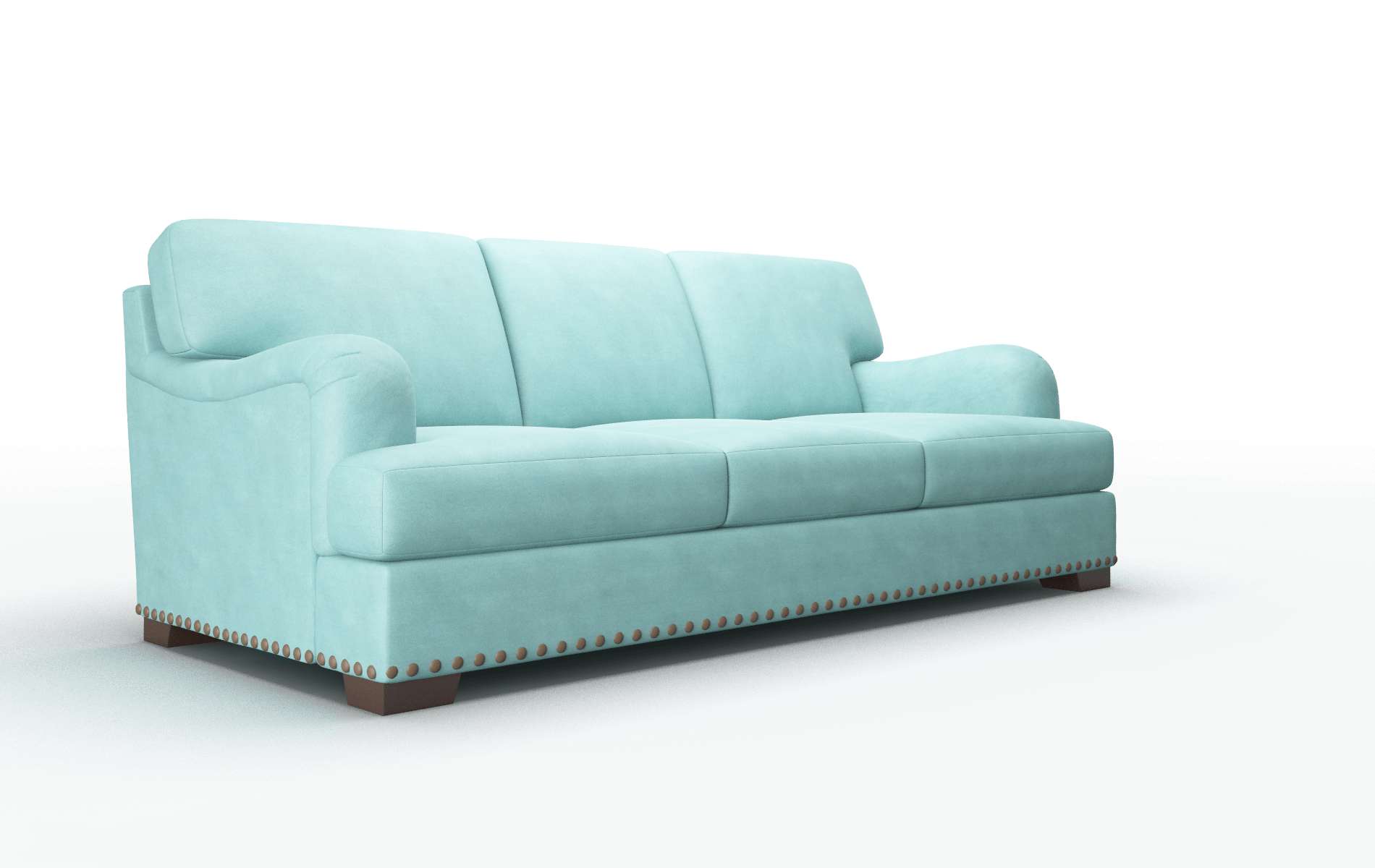 Brighton Dream_d French_blue Sofa espresso legs 2