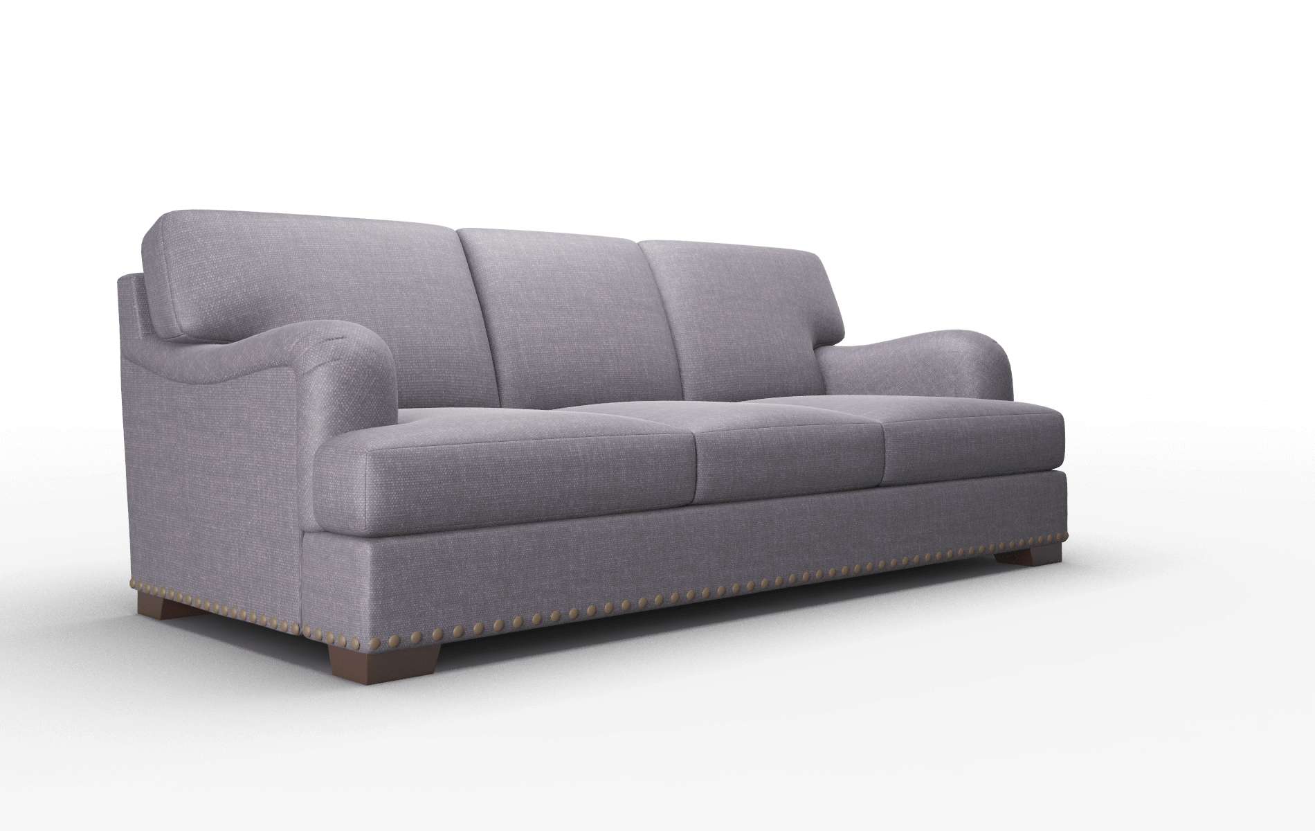 Brighton Durham Ink Sofa espresso legs 2