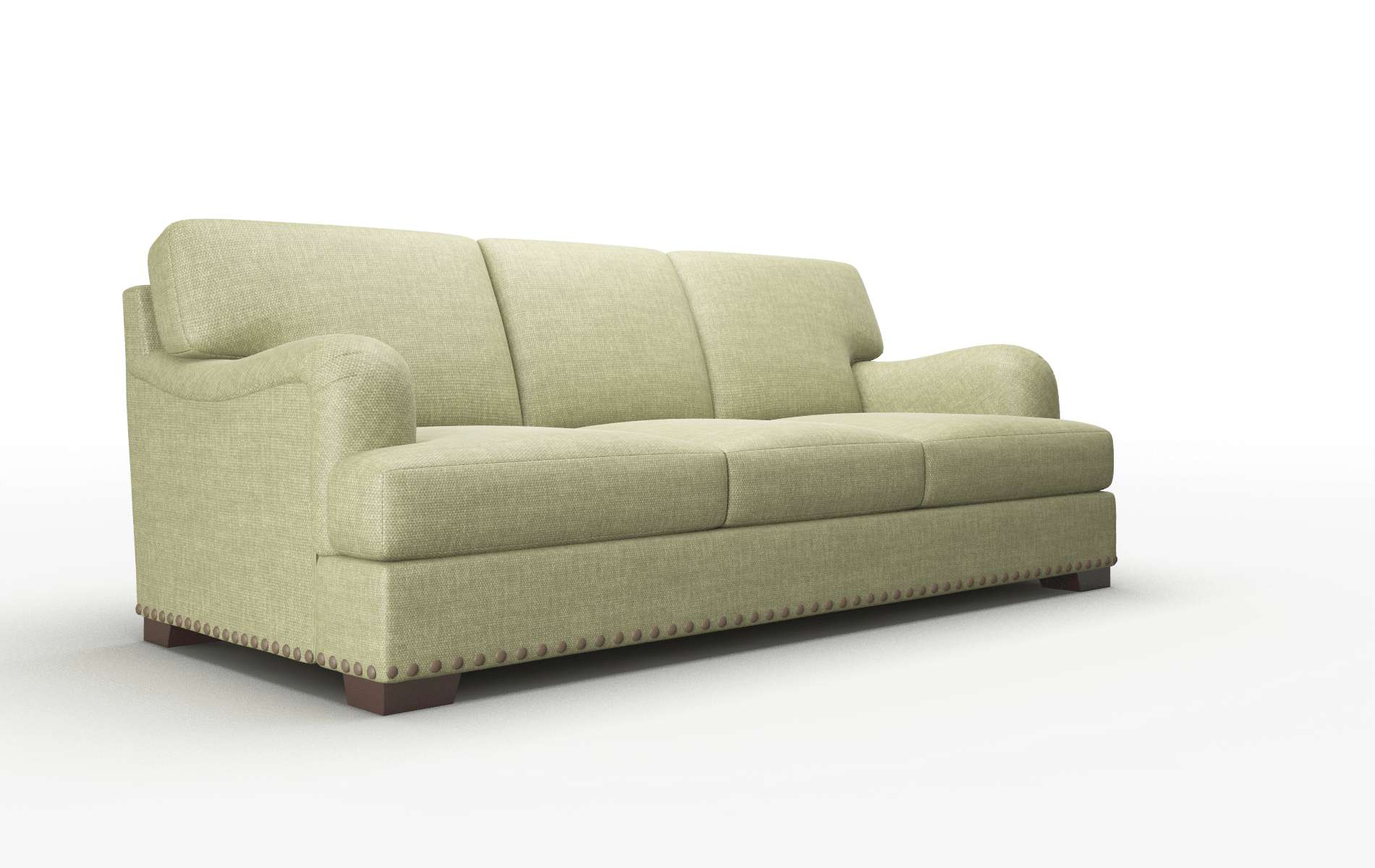 Brighton Durham Lime Sofa espresso legs 2