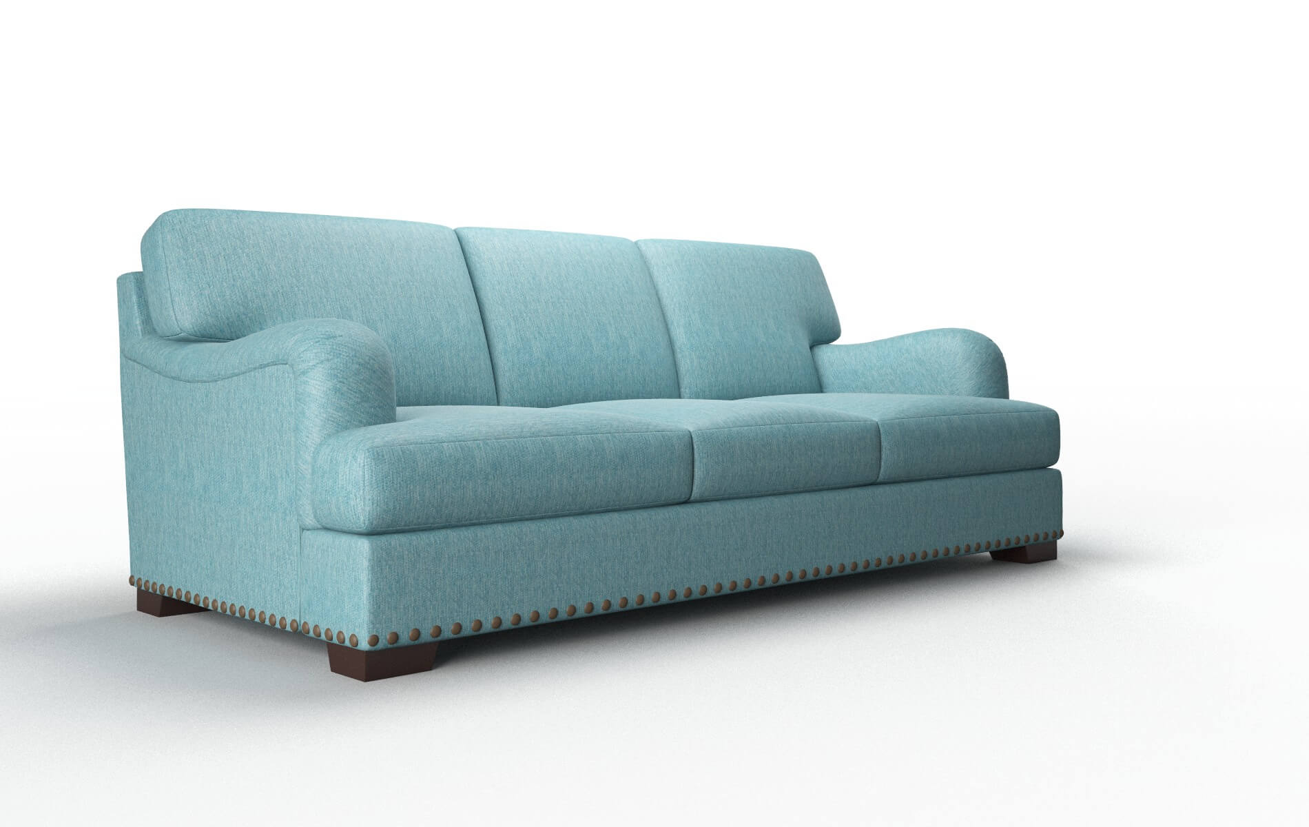 Brighton Durham Pine Sofa espresso legs 2