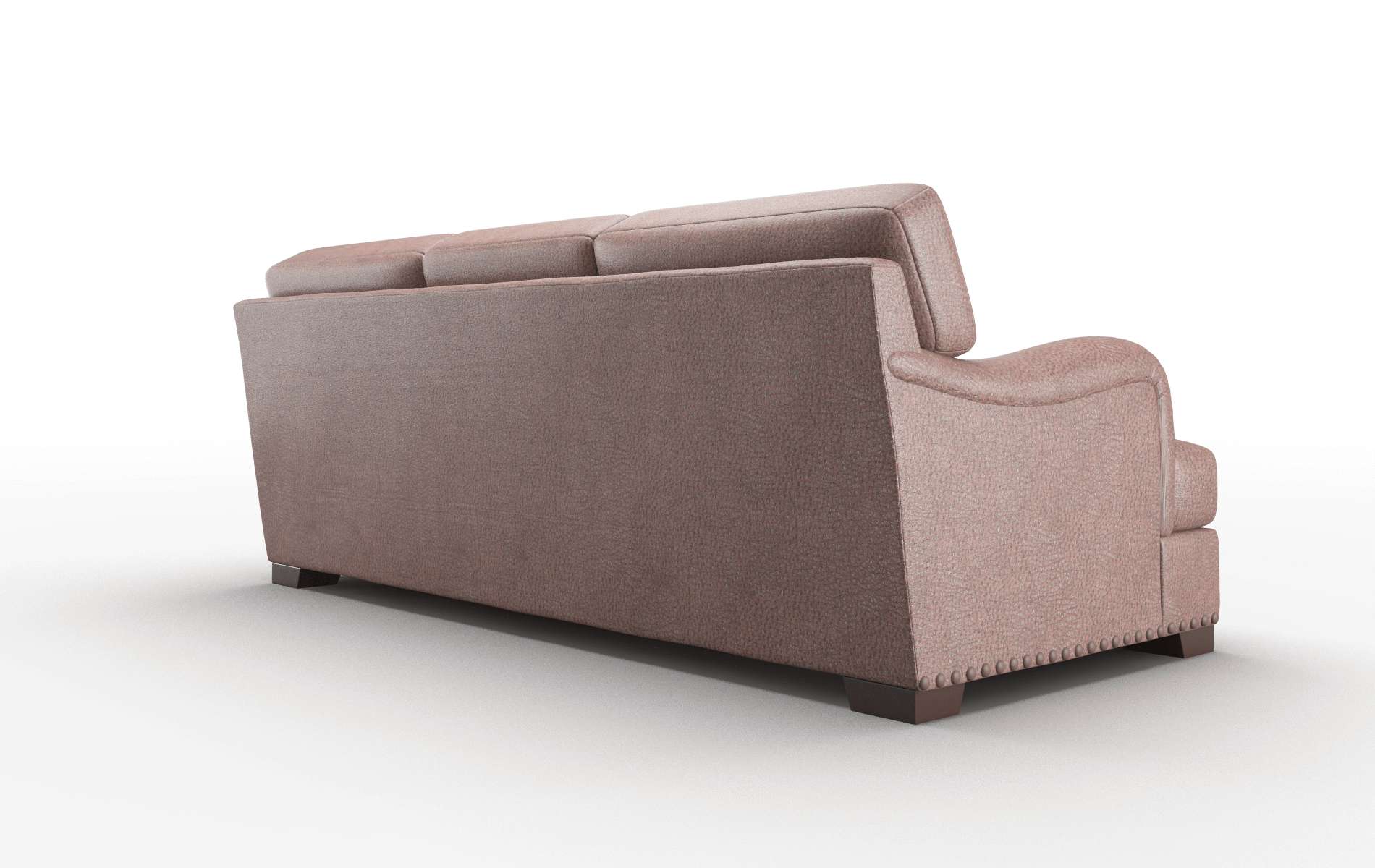 Brighton Ford Brown Sofa espresso legs 5