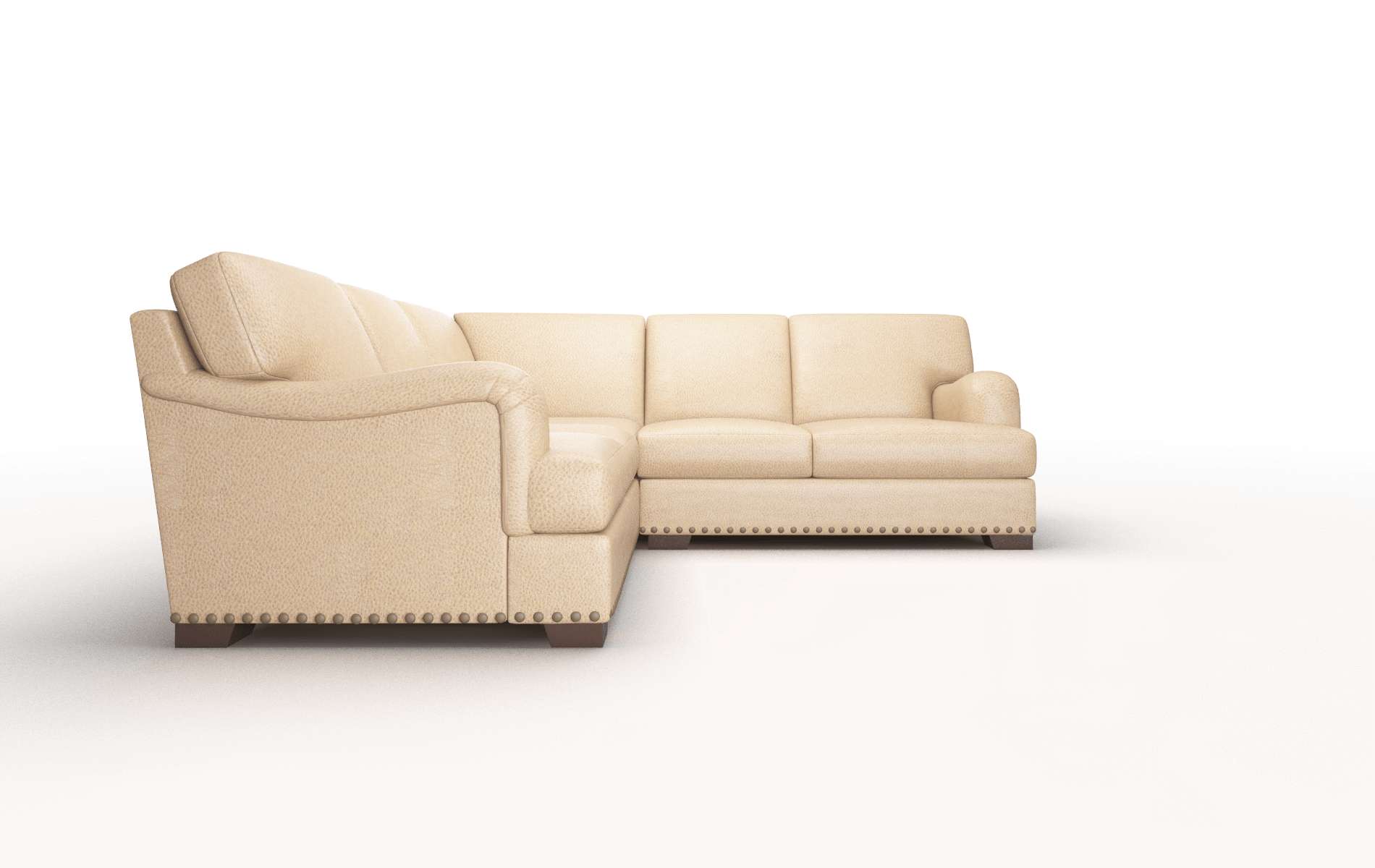 Brighton Ford Dune Sectional espresso legs 2