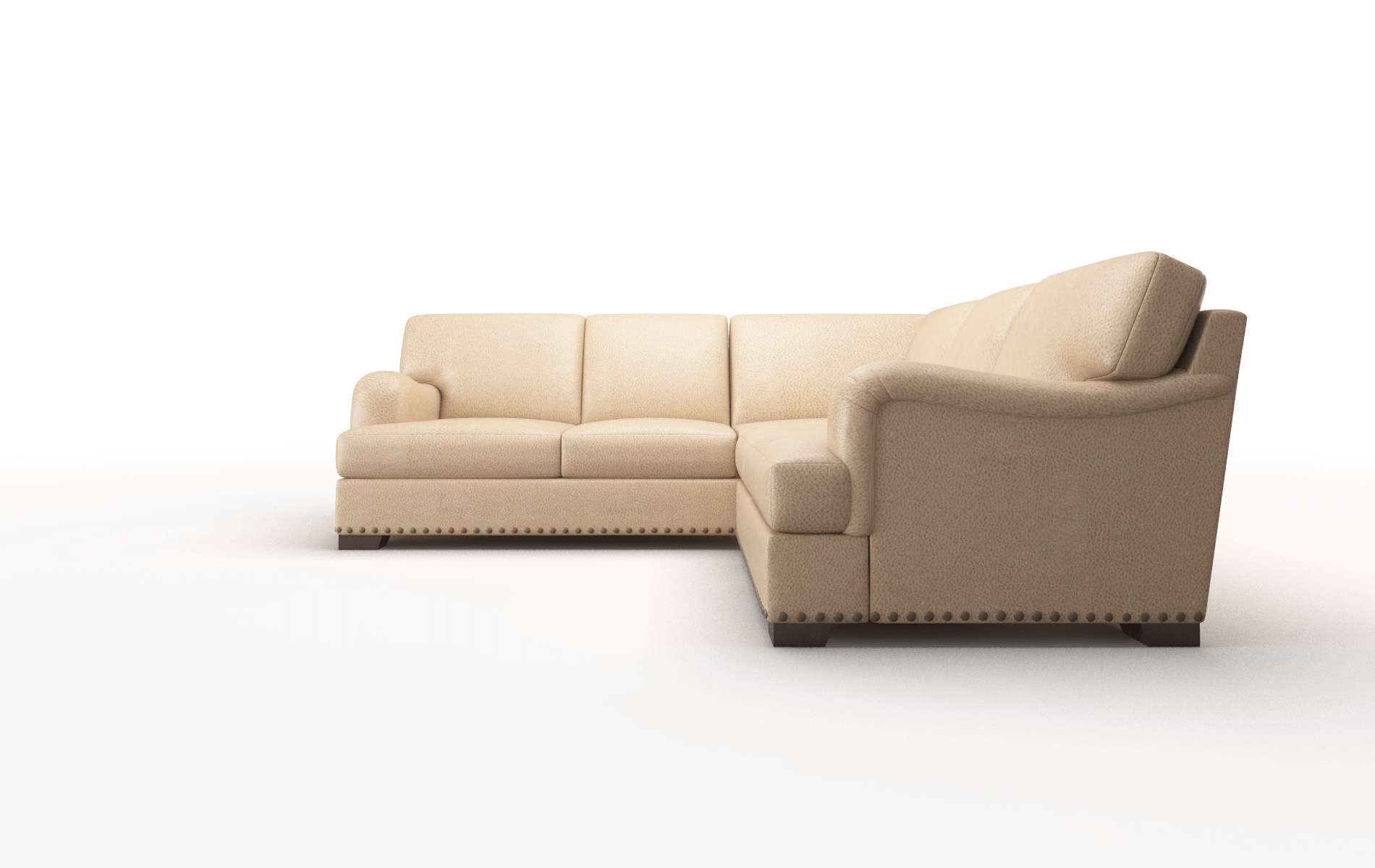 Brighton Ford Dune Sectional espresso legs 5