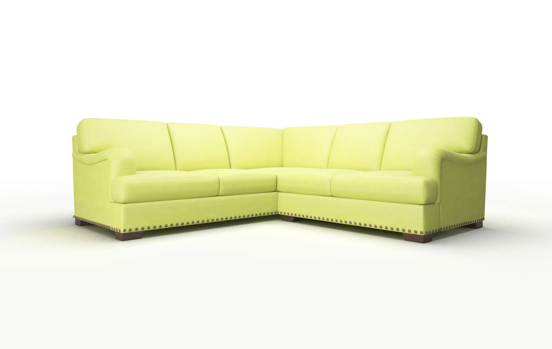 Brighton Hathaway Apple Sectional espresso legs 1
