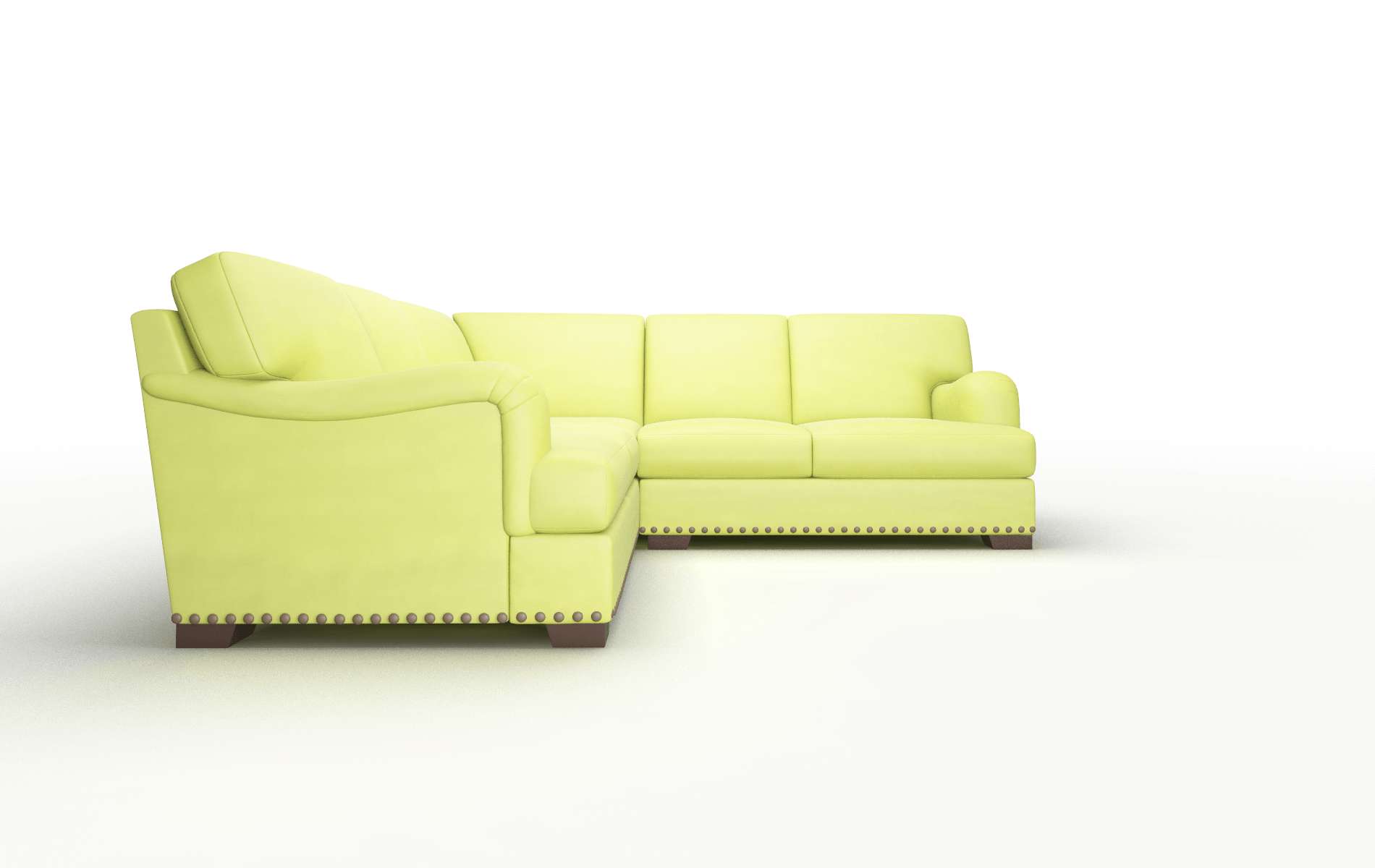 Brighton Hathaway Apple Sectional espresso legs 2