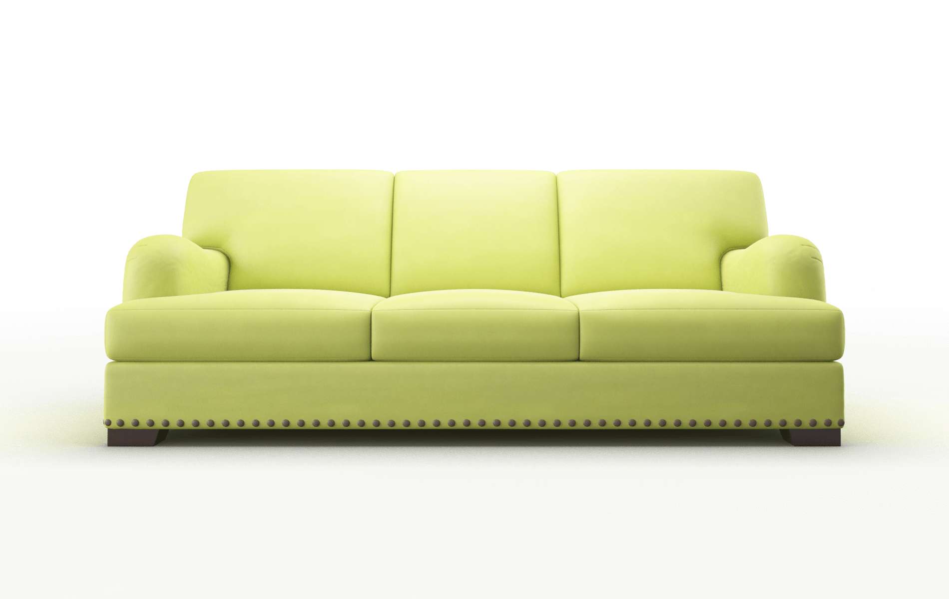 Brighton Hathaway apple Sofa Espresso Legs  1