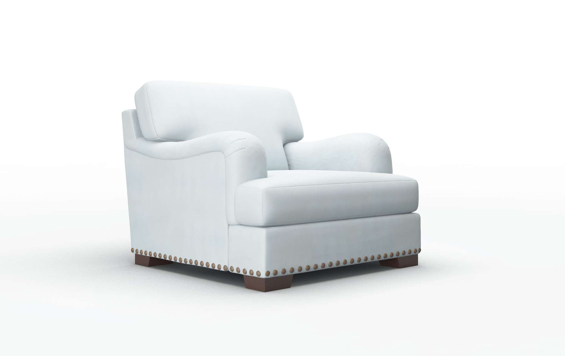 Brighton Hathaway Aqua Chair espresso legs 2