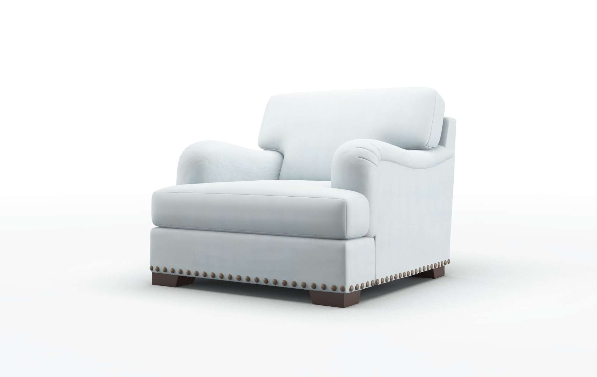 Brighton Hathaway Aqua Chair espresso legs 4