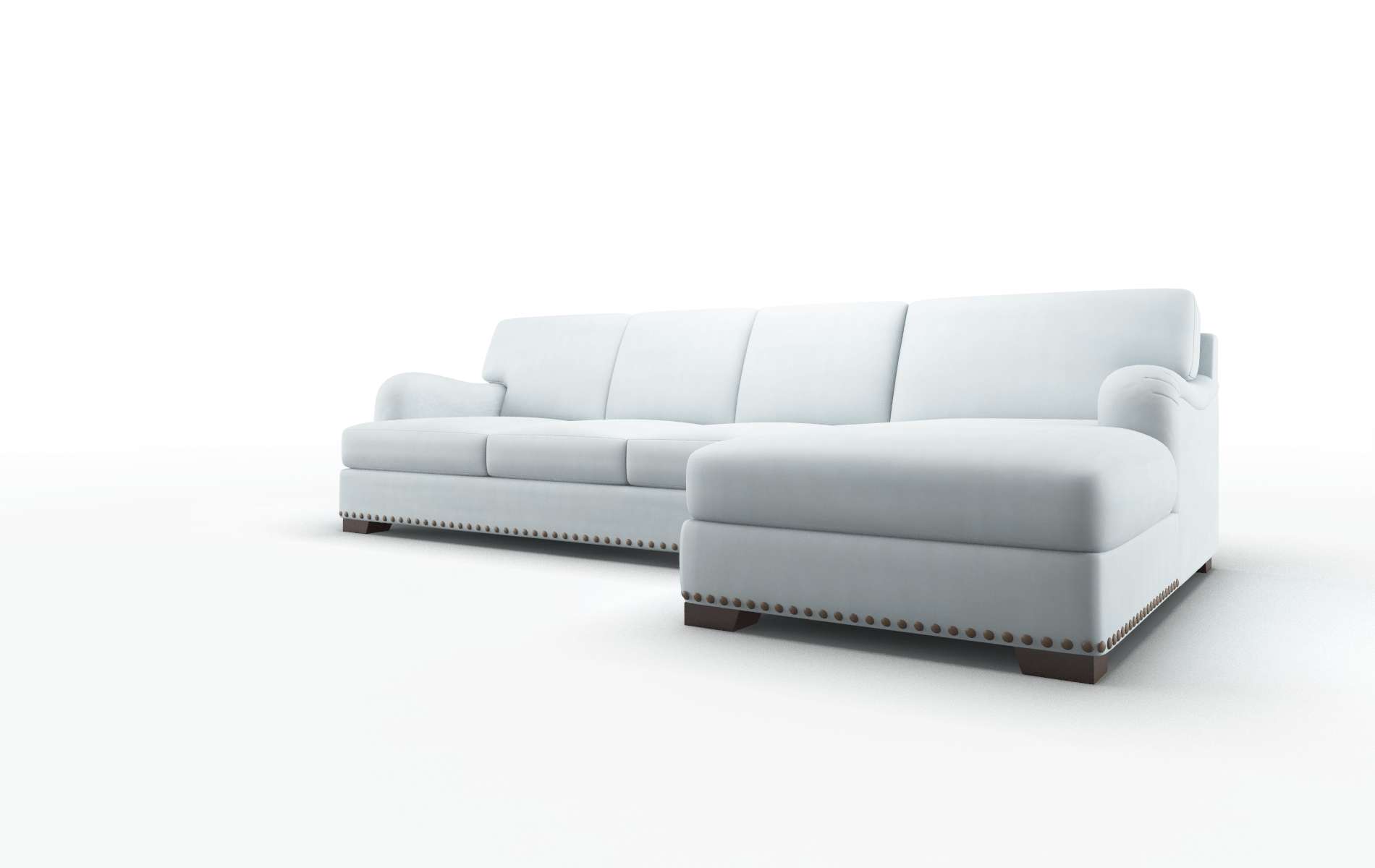 Brighton Hathaway Aqua Panel espresso legs 4