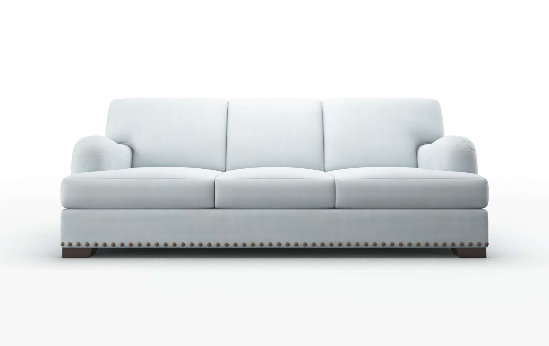 brighton gray faux leather reclining sofa