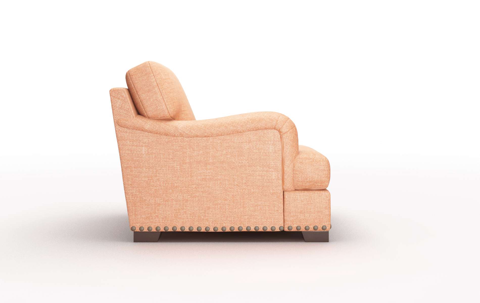 Brighton Hepburn Appricot Chair espresso legs 3