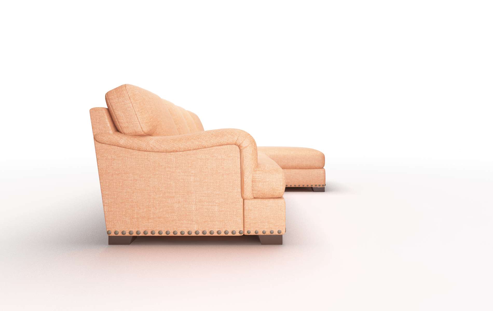 Brighton Hepburn Appricot Panel espresso legs 3