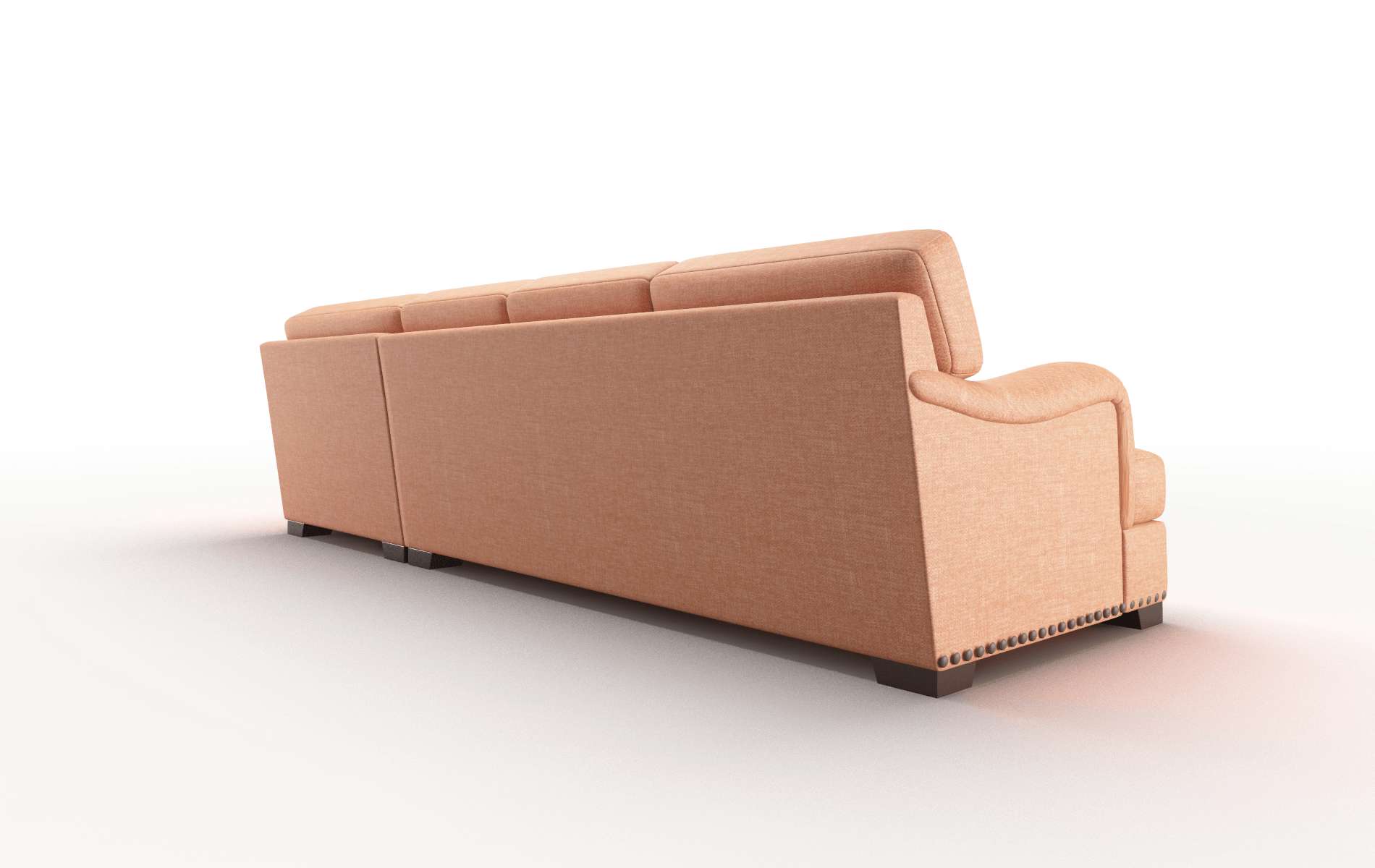 Brighton Hepburn Appricot Panel espresso legs 5
