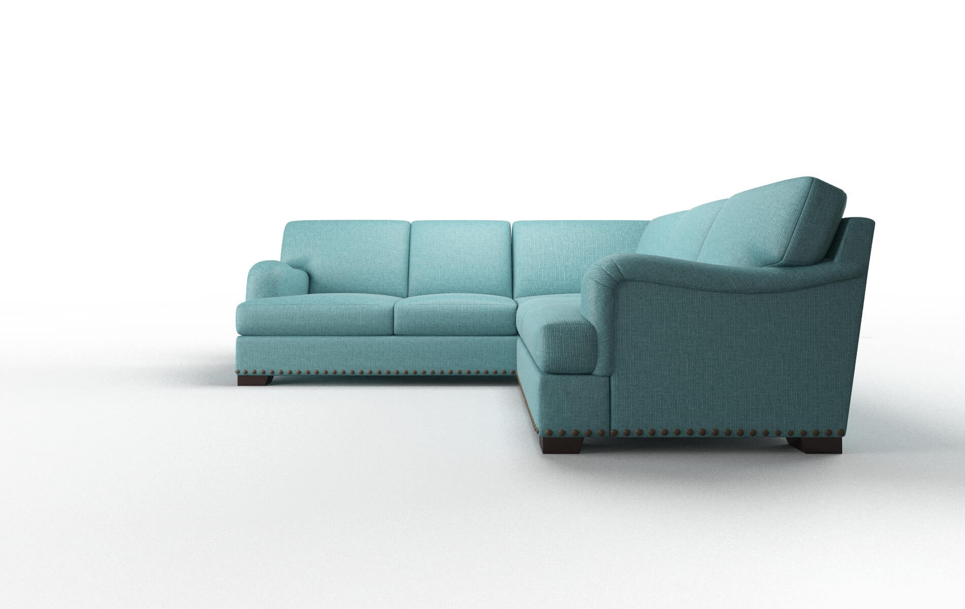 Brighton Hepburn_hrp Emerald Sectional espresso legs 5